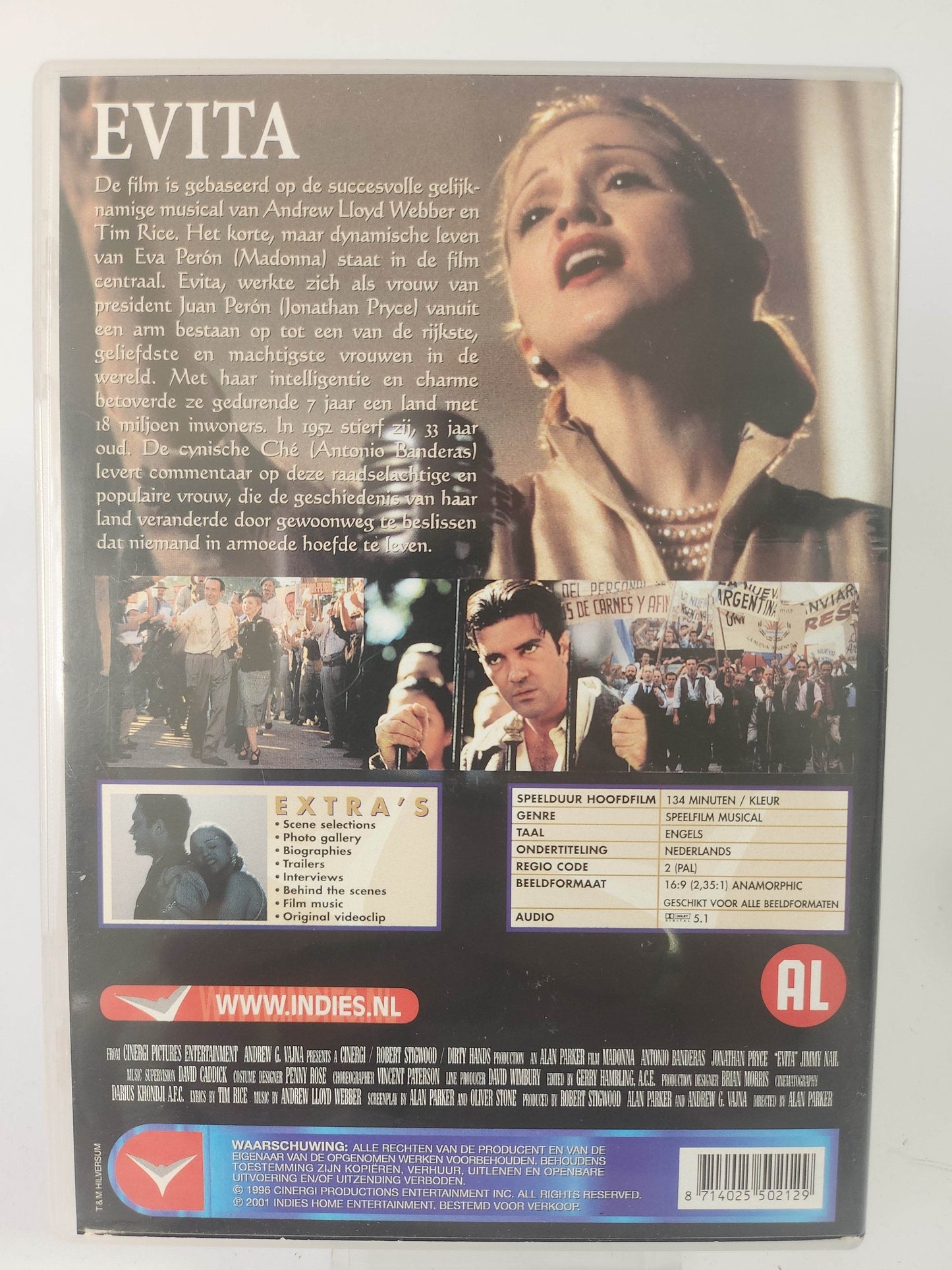 Evita DVD - Feniks Gameshop