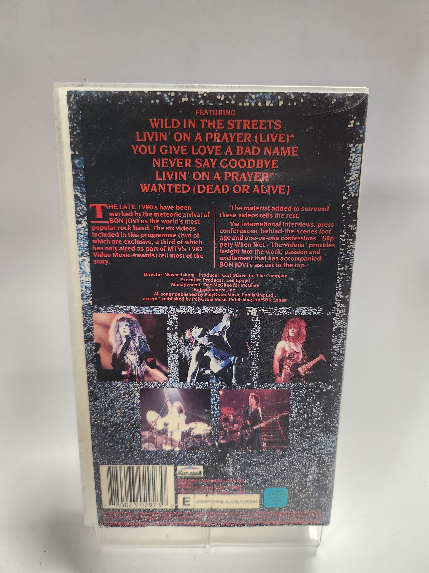 Bon Jovi: Slippery When Wet VHS Muziek