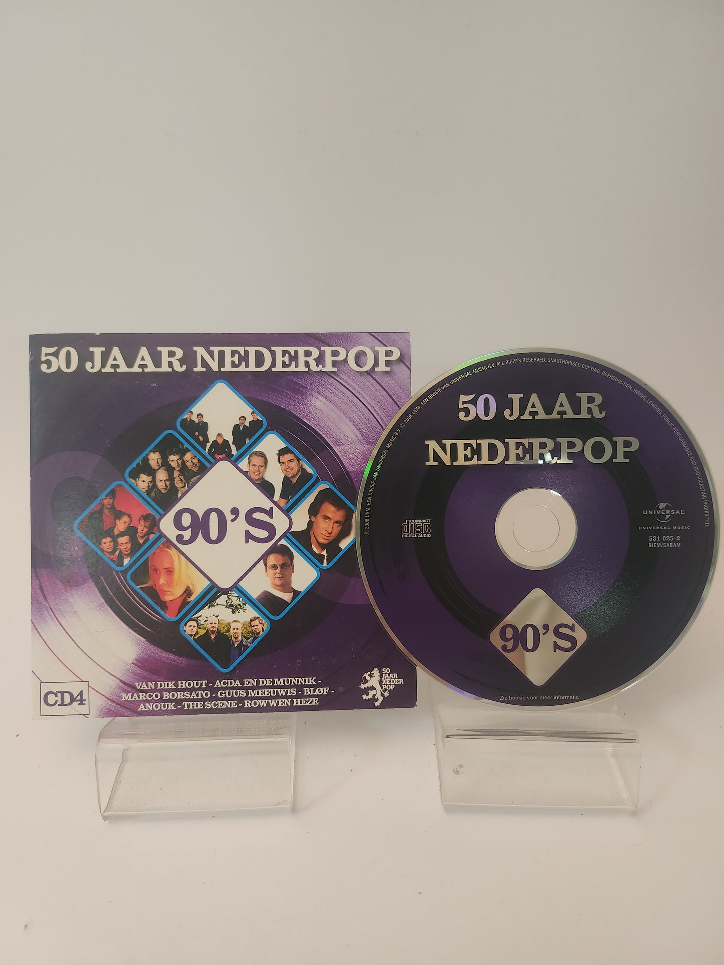 50 Jaar Nederpop 90's CD