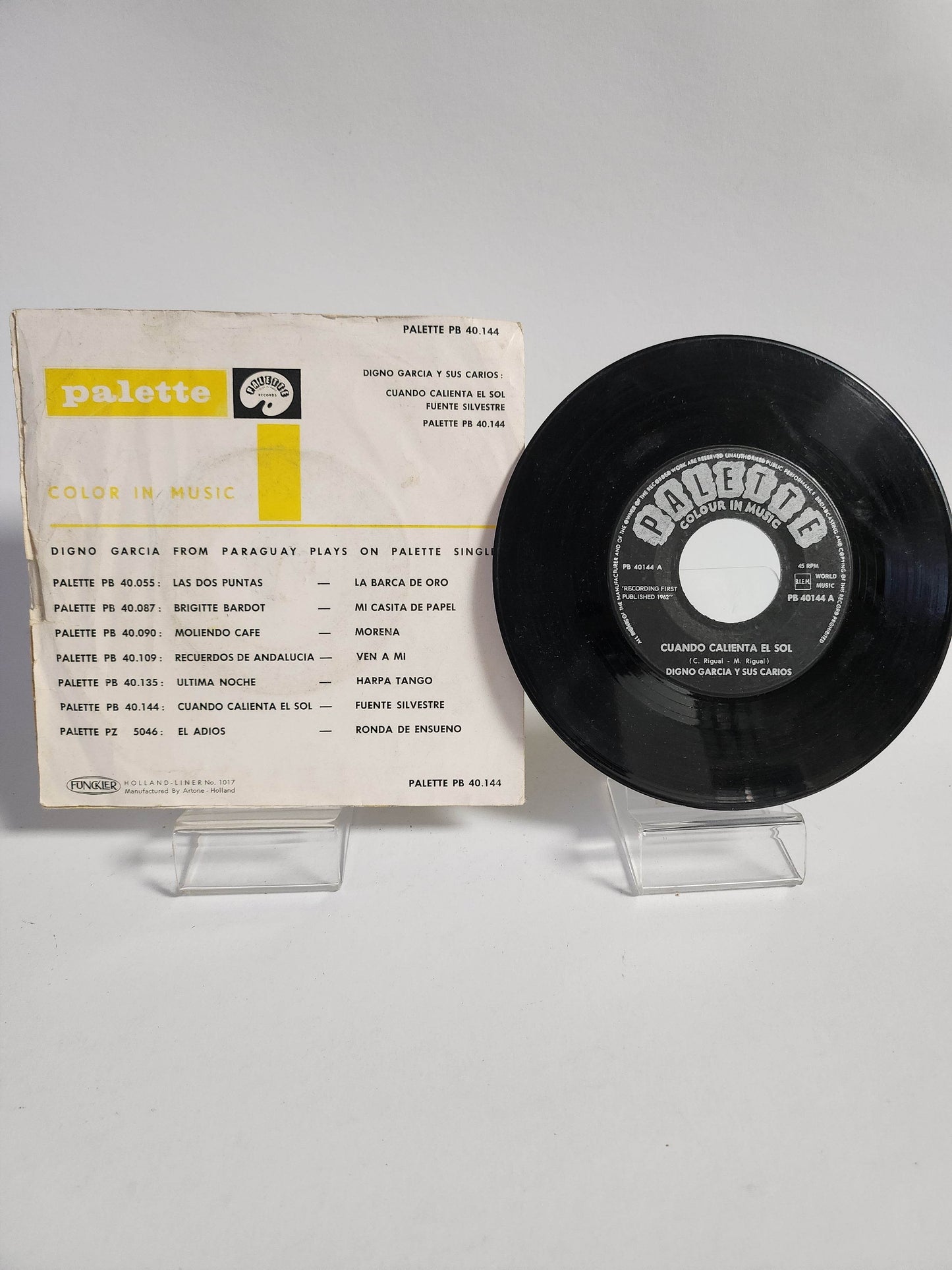 Dingo Garcia Y Sus Carios: Fuente Silvestre Single Vinyl - Feniks Gameshop