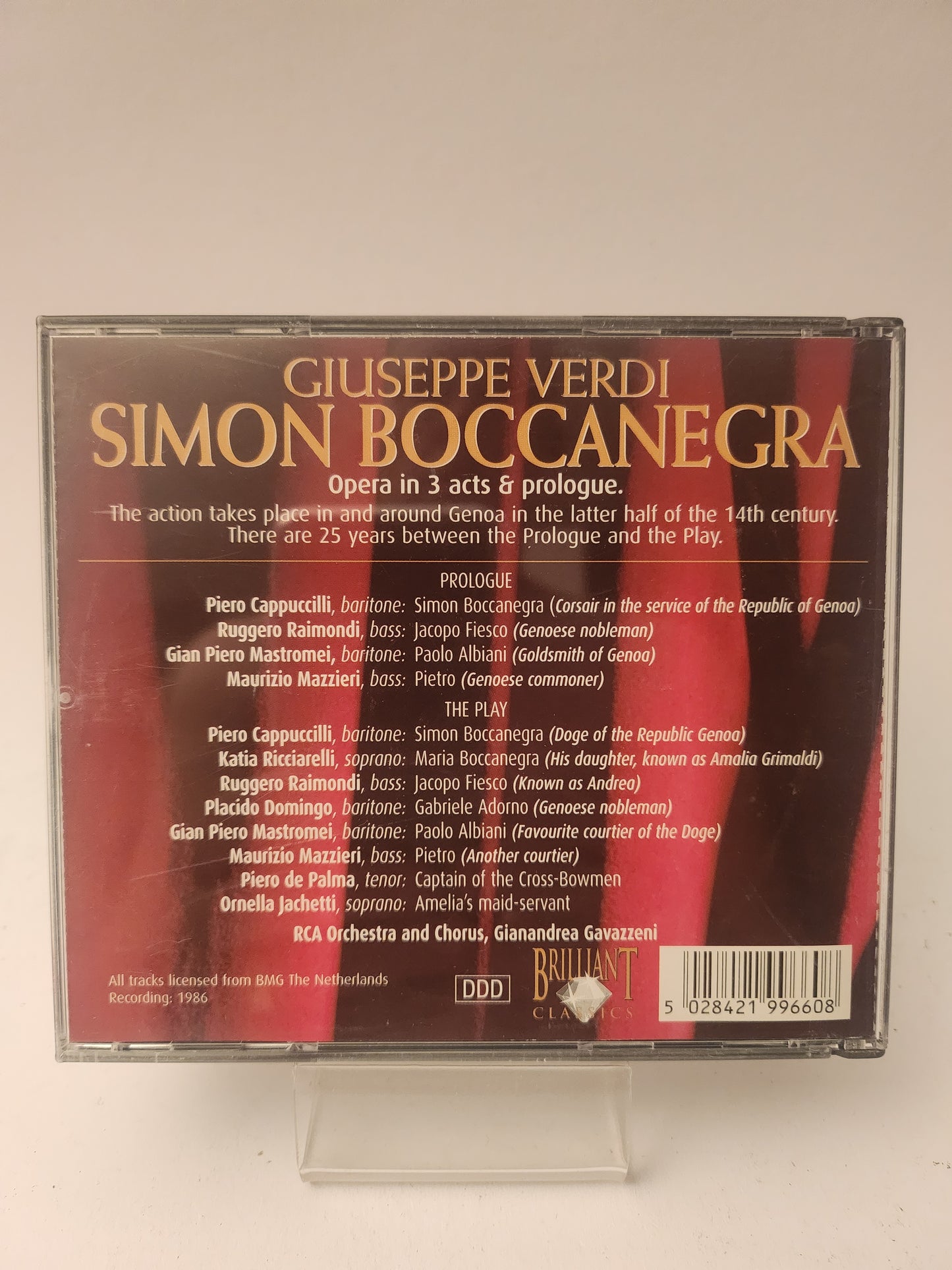 Giuseppe Verdi: Simon Boccanegra CD