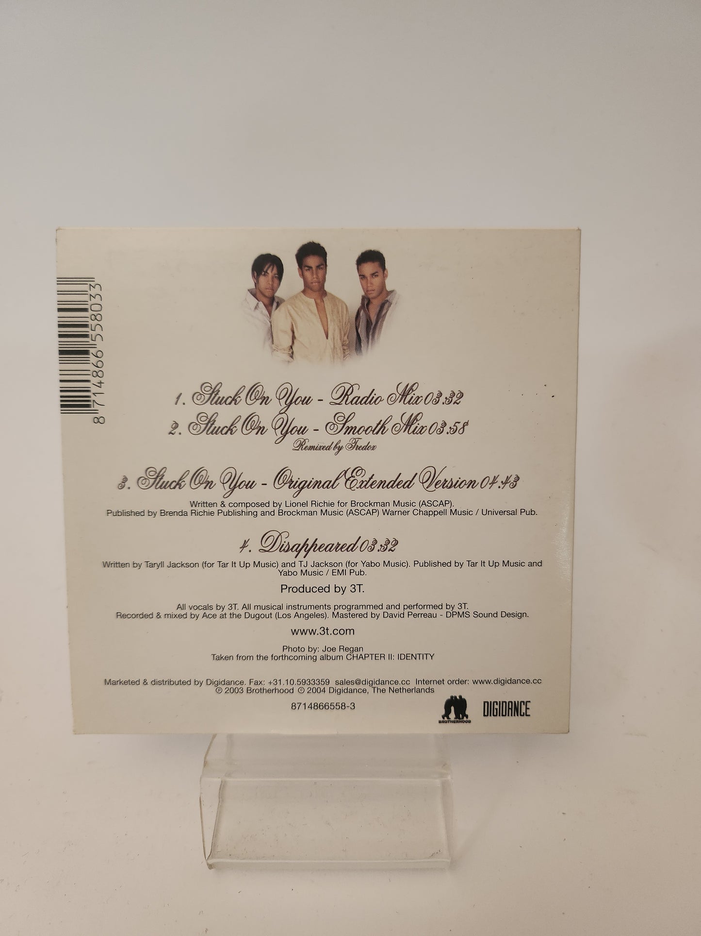 3T: Stuck on You CD Single