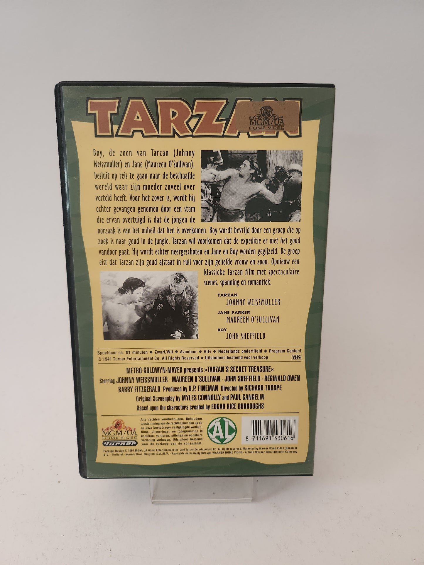 Tarzan's Secret Treasure VHS