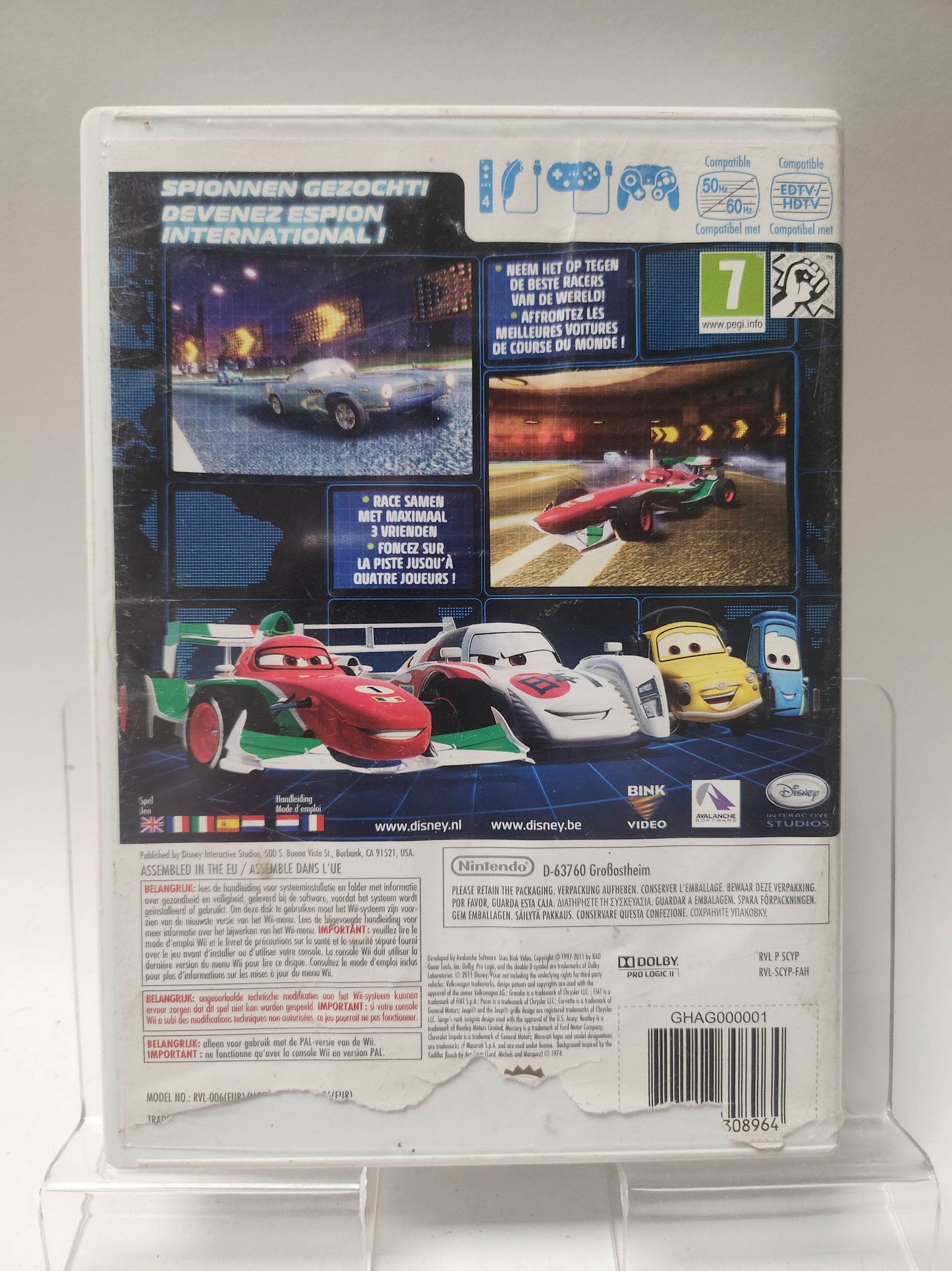 Disney Pixar Cars 2 Nintendo Wii - Feniks Gameshop