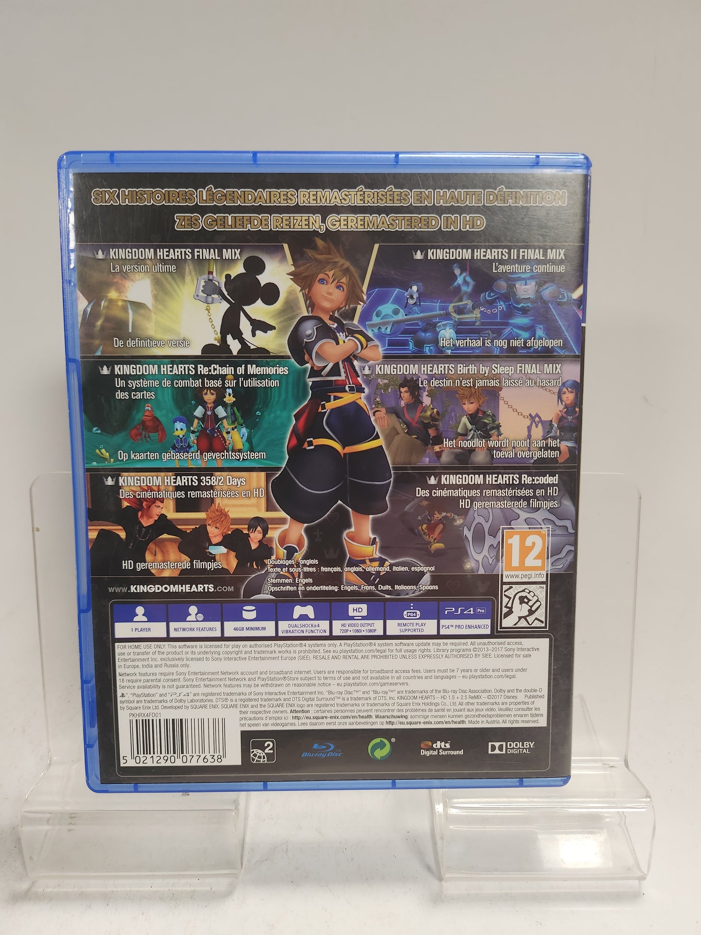 Disney Kingdom Hearts HD 1.5 + 2.5 Remix Playstation 4