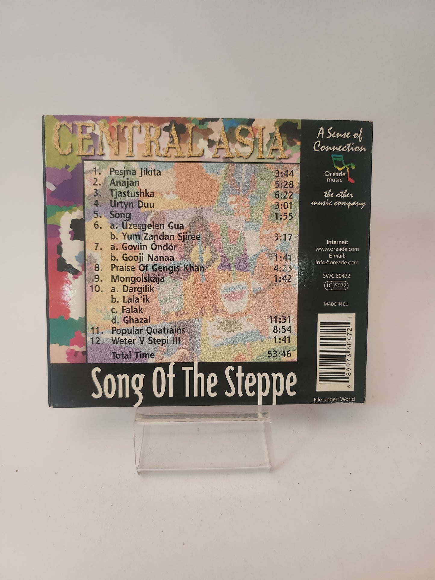 Central Asia: Song of the Steppe CD