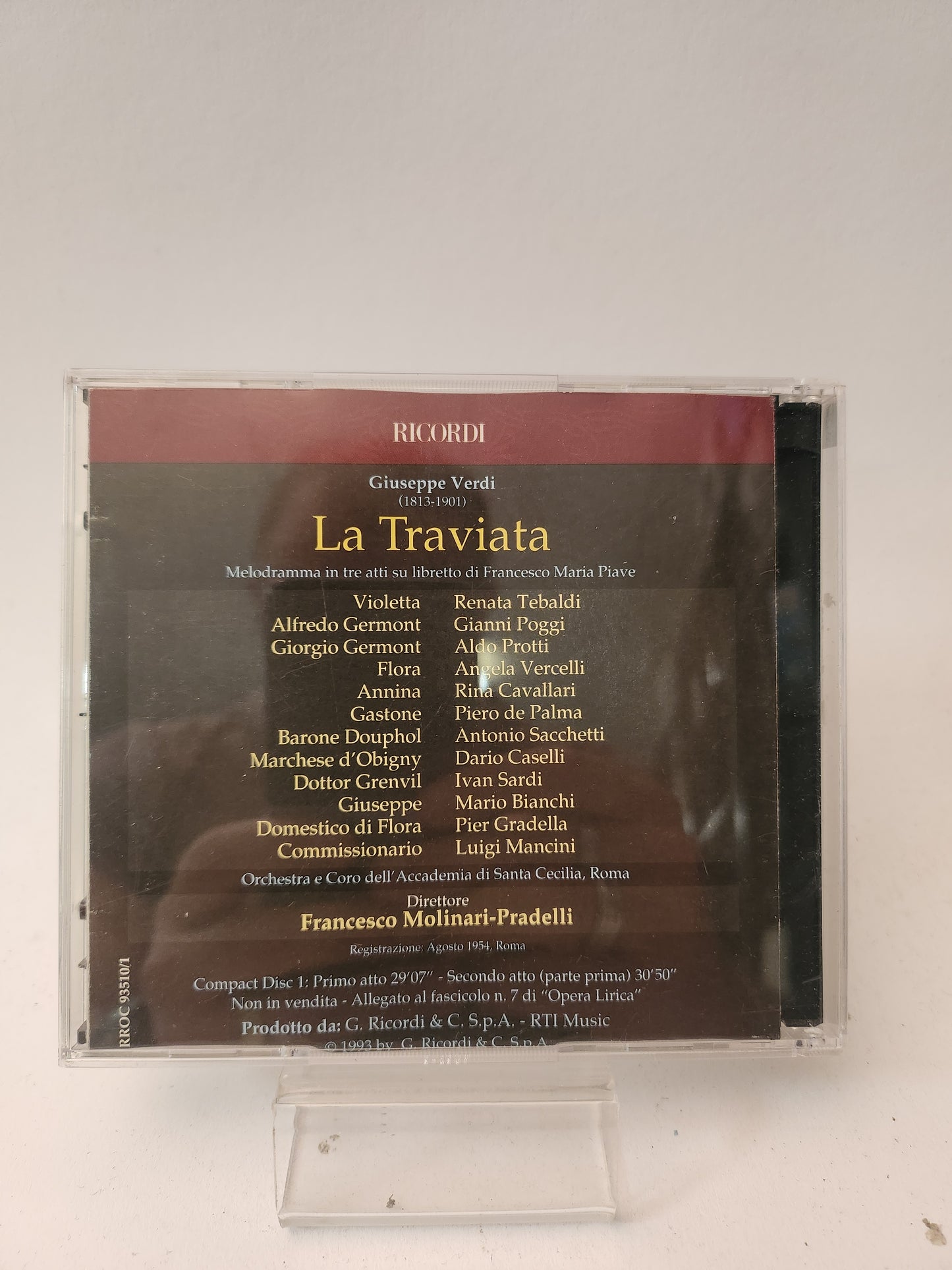 Opera Lirica: La Traviata CD