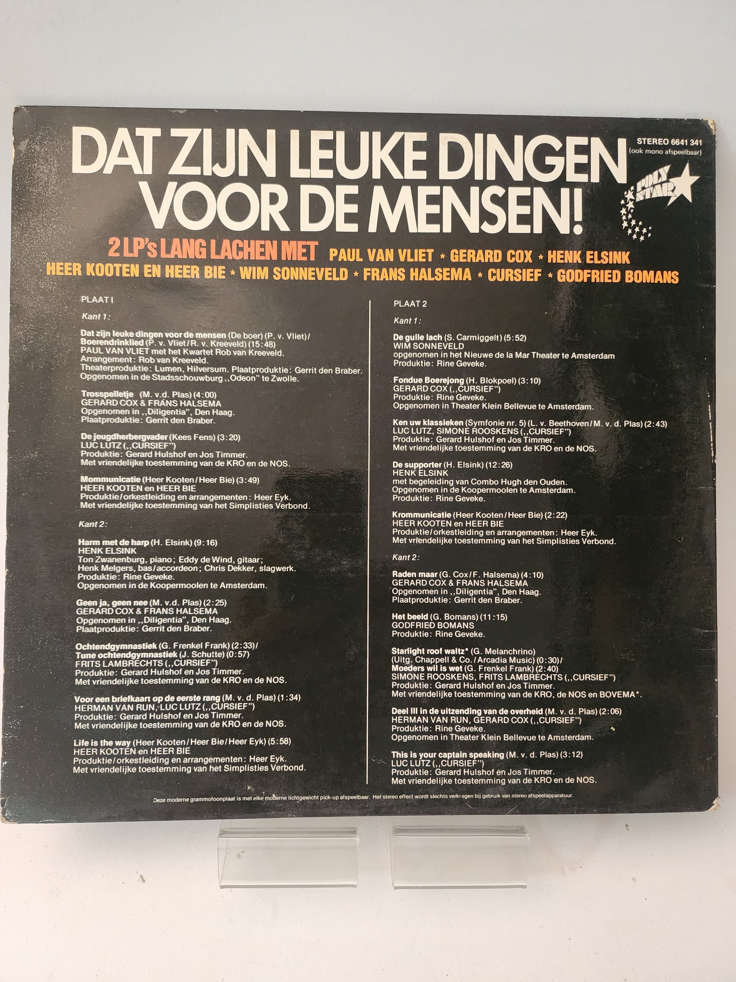Dat Zijn Leuke Dingen voor de Mensen LP Vinyl