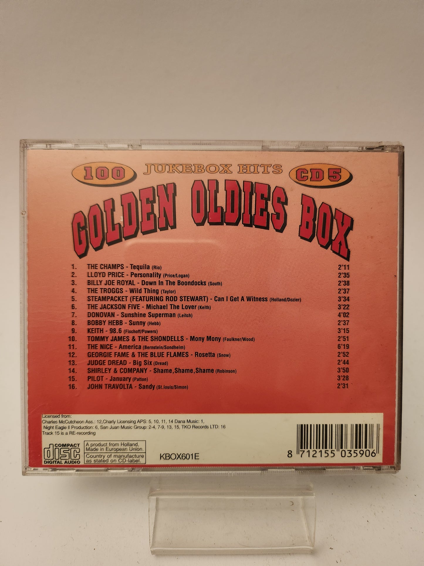 Golden Oldies Box: 100 Jukebox Hits CD 5