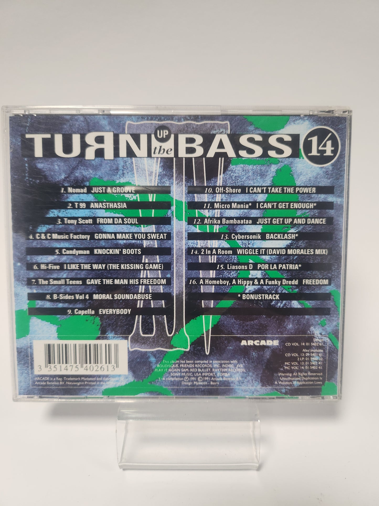 Turn Up the Bass 14 CD