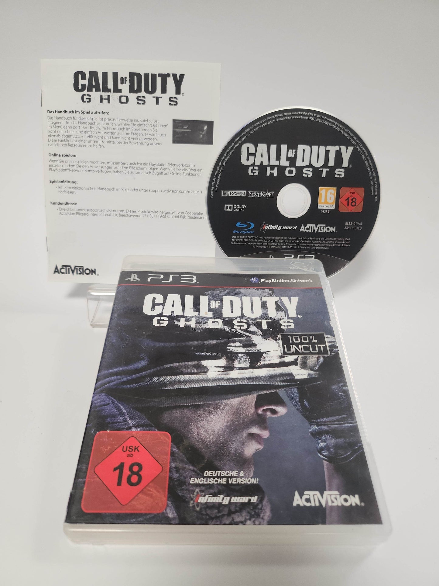 Call of Duty Ghosts 100% Uncut Playstation 3 - Feniks Gameshop