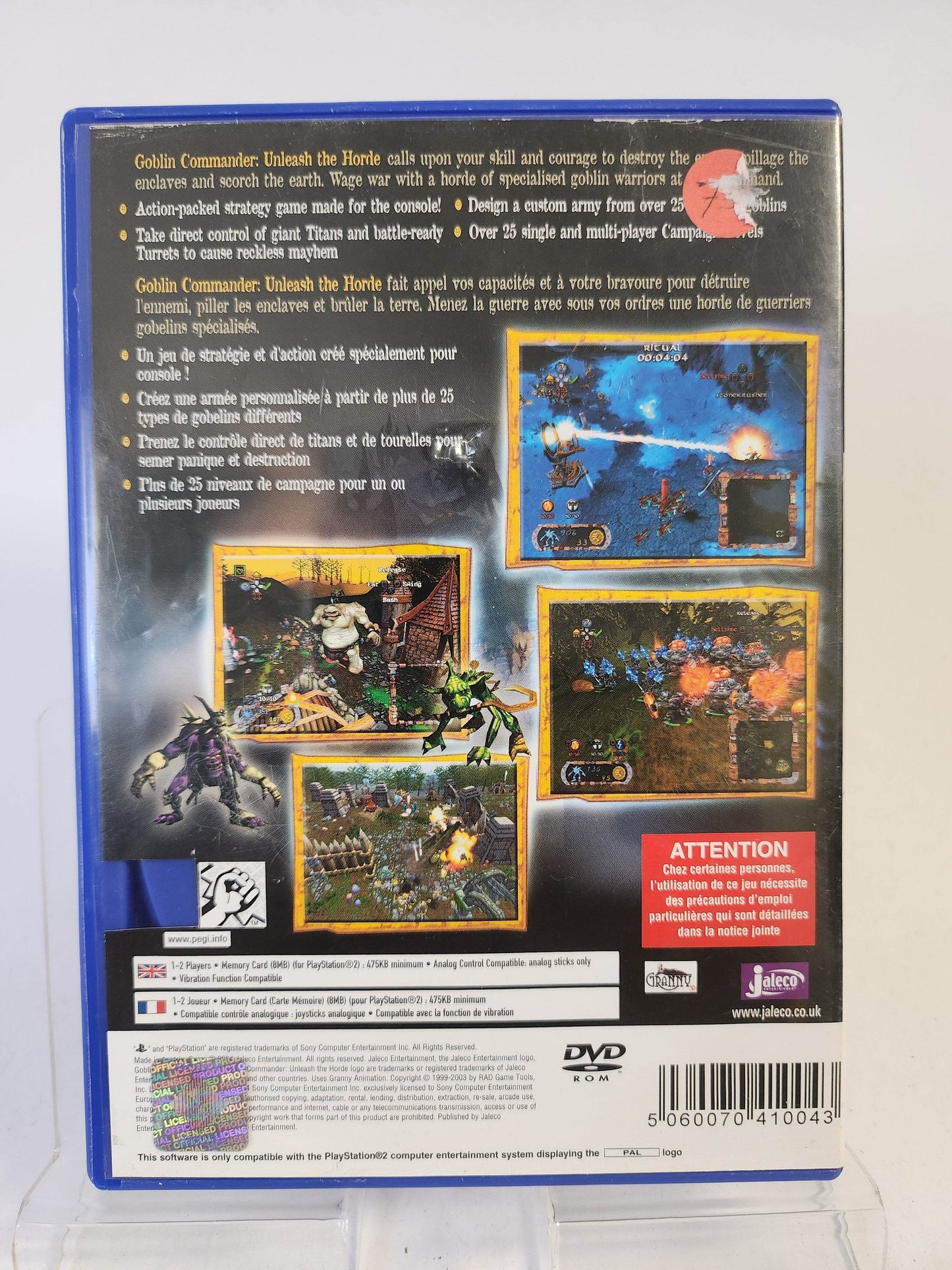 Goblin Commander: Unleash the Horde Playstation 2 - Feniks Gameshop