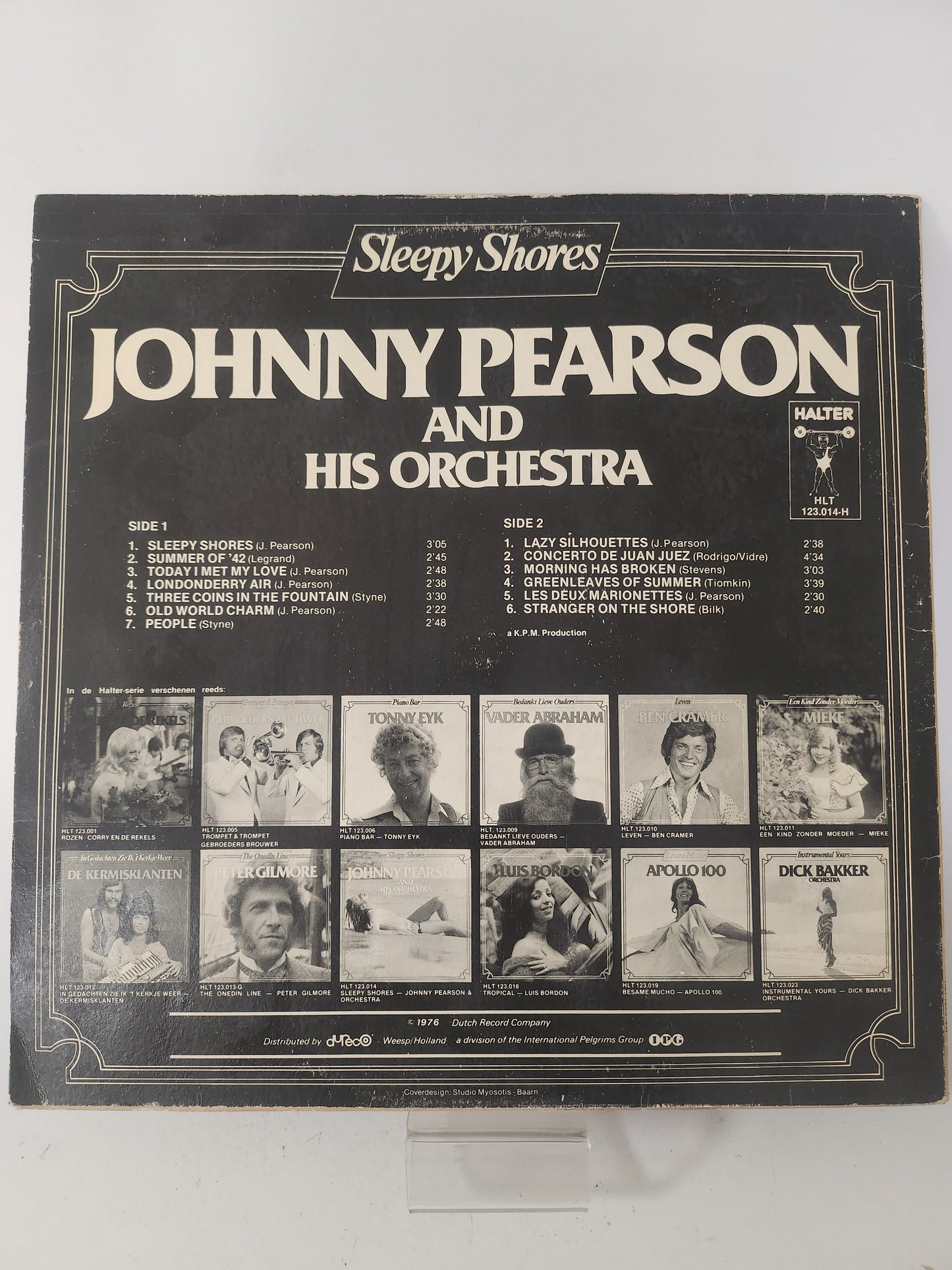 Sleepy Shores: Johnny Pearson and his Orchestra LP Vinyl
