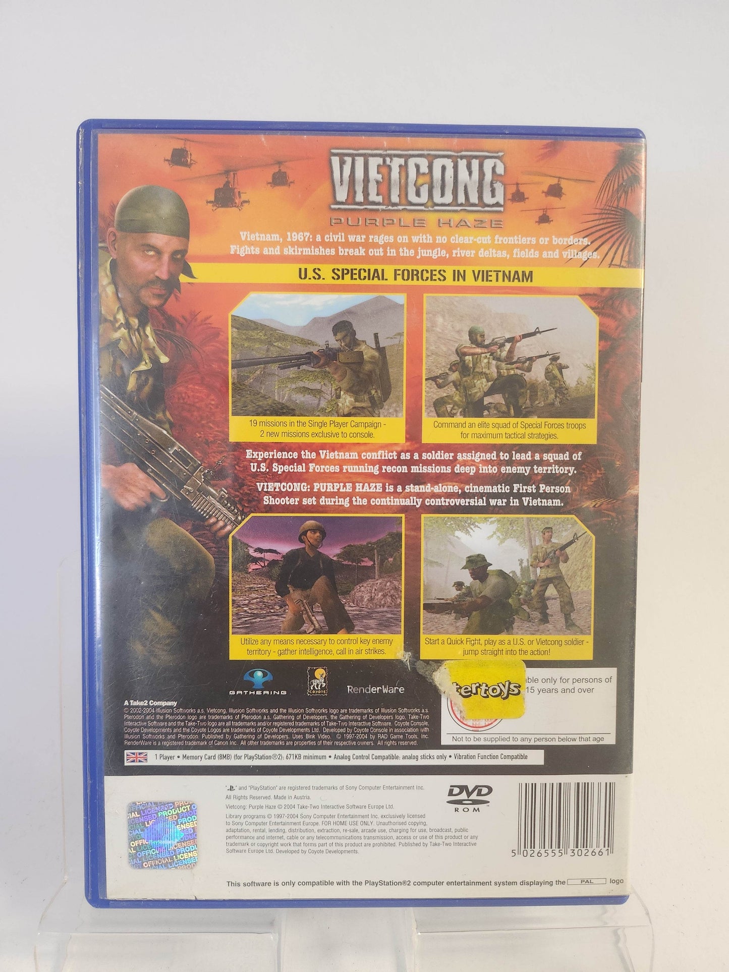 Vietcong Purple Haze Playstation 2 - Feniks Gameshop