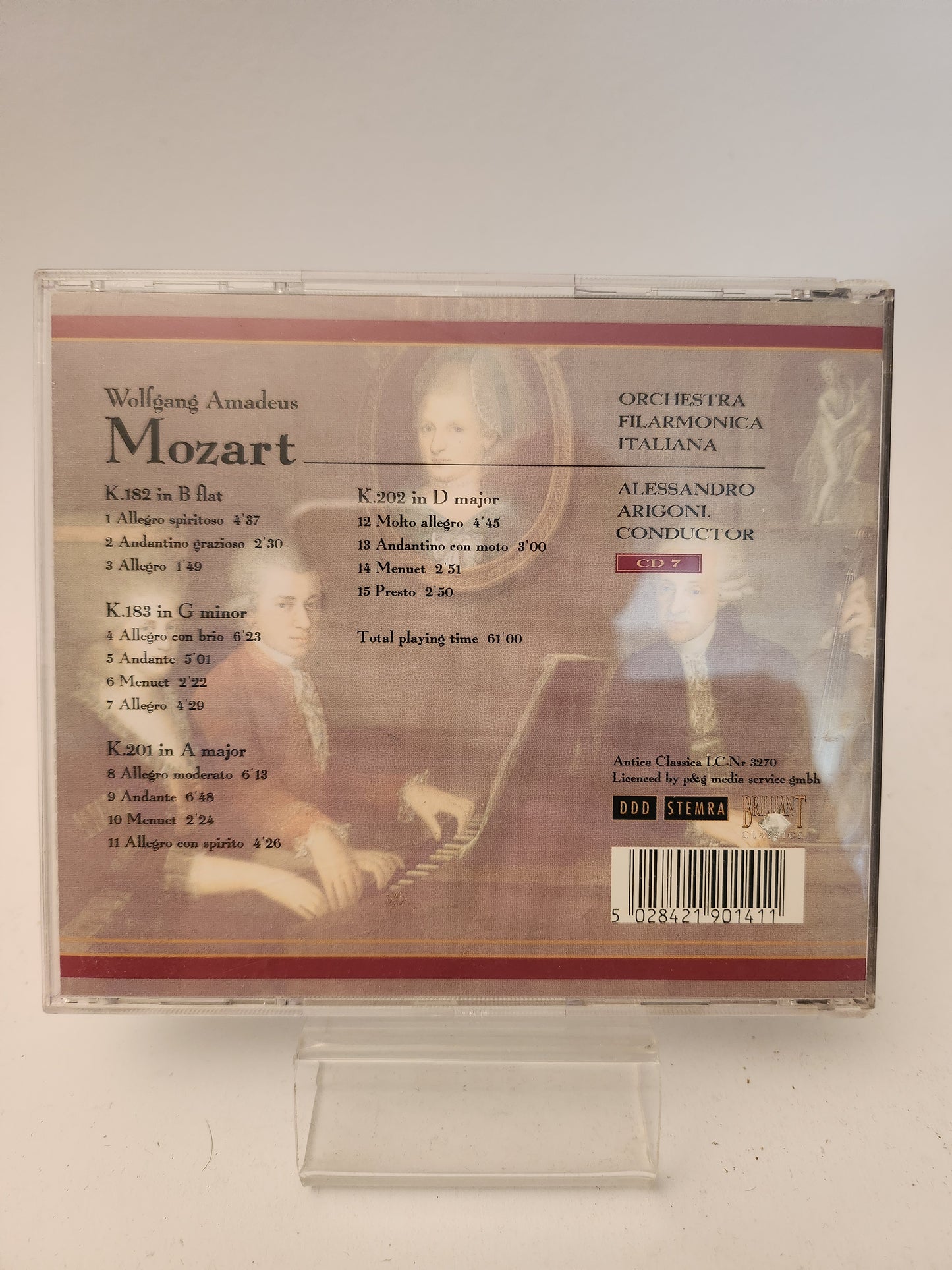 Mozart CD7