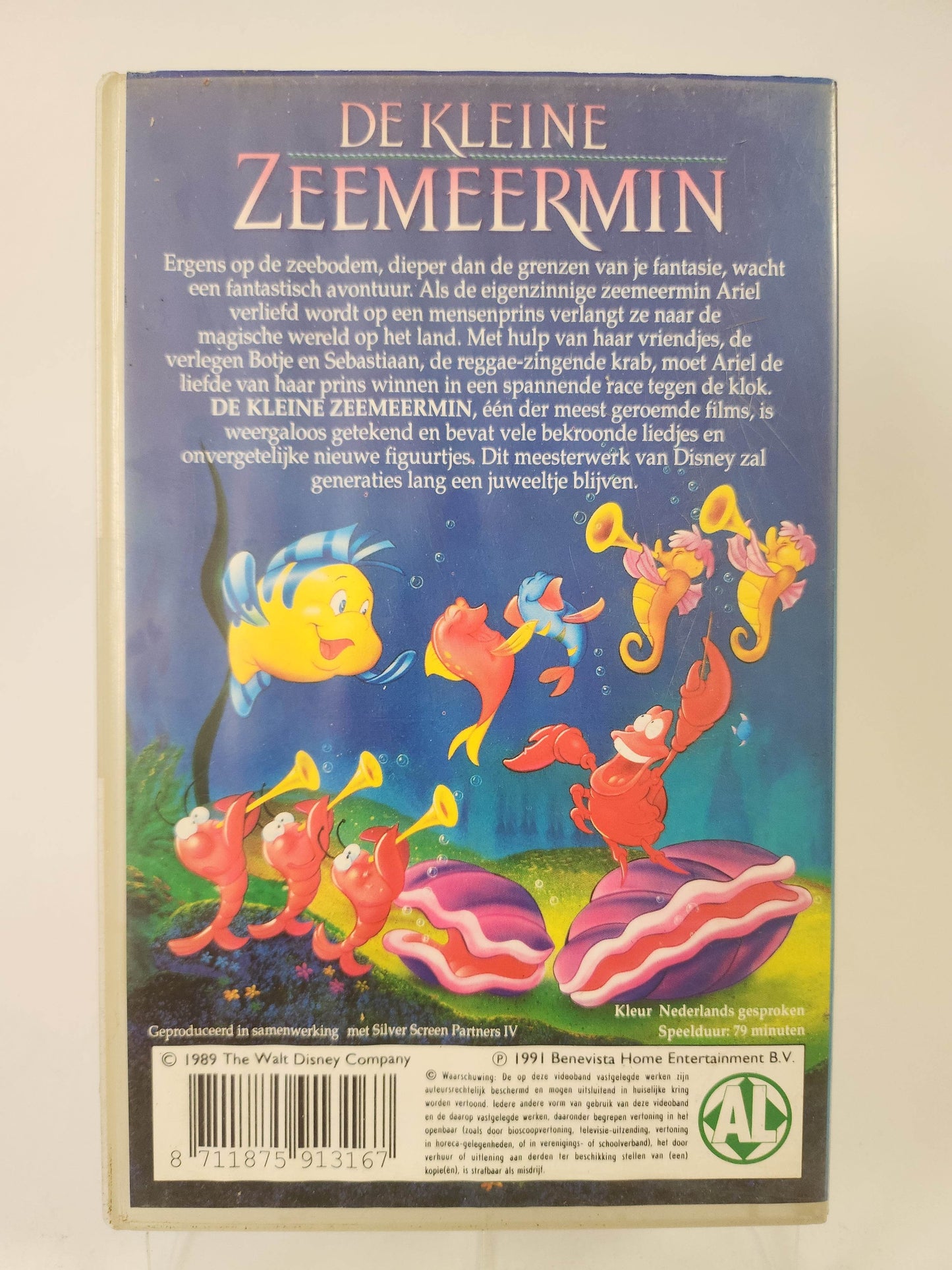 Disney de Kleine Zeemeermin VHS Kids - Feniks Gameshop