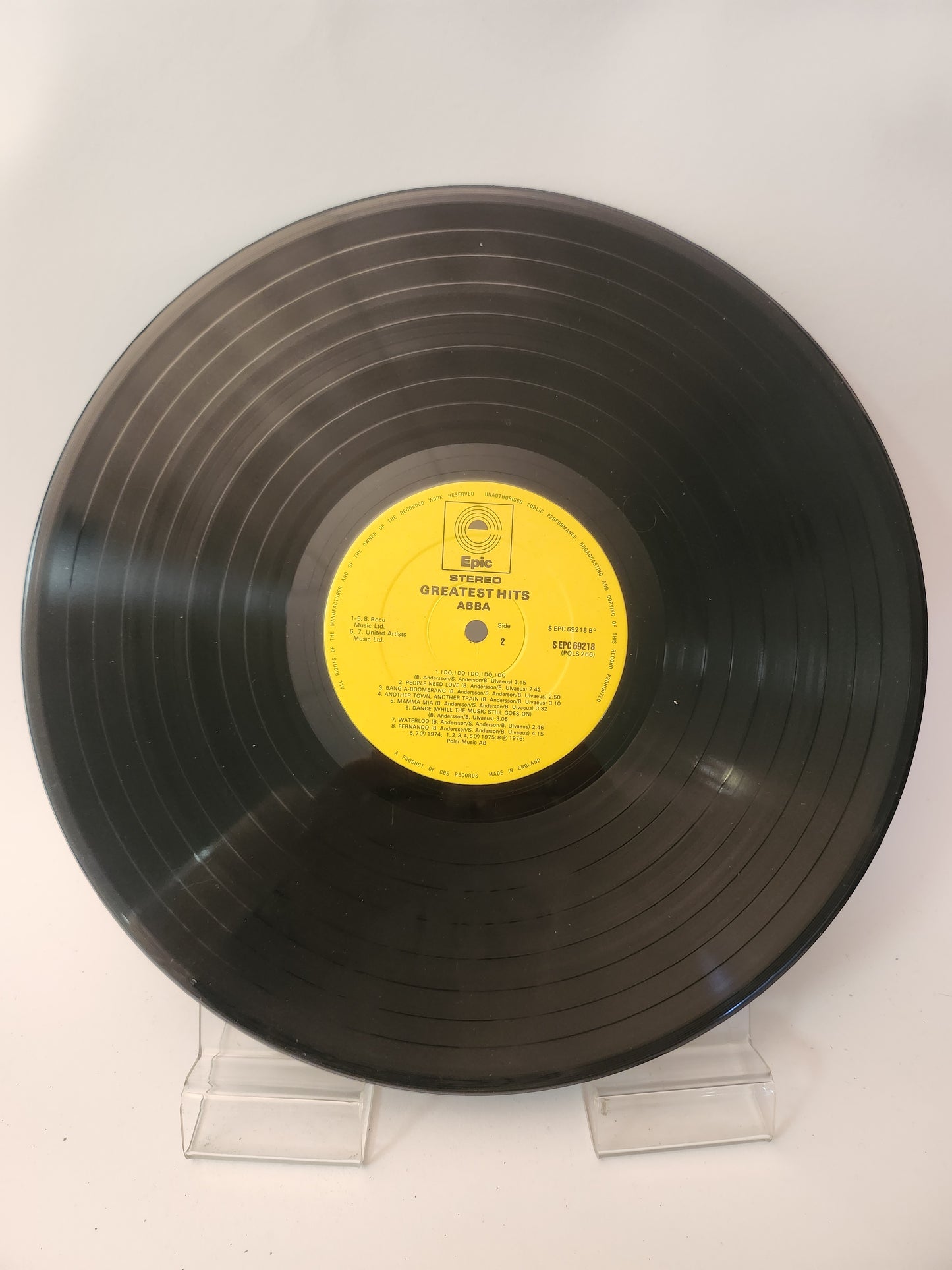 ABBA Greatest Hits (Zonder Hoes) LP Vinyl