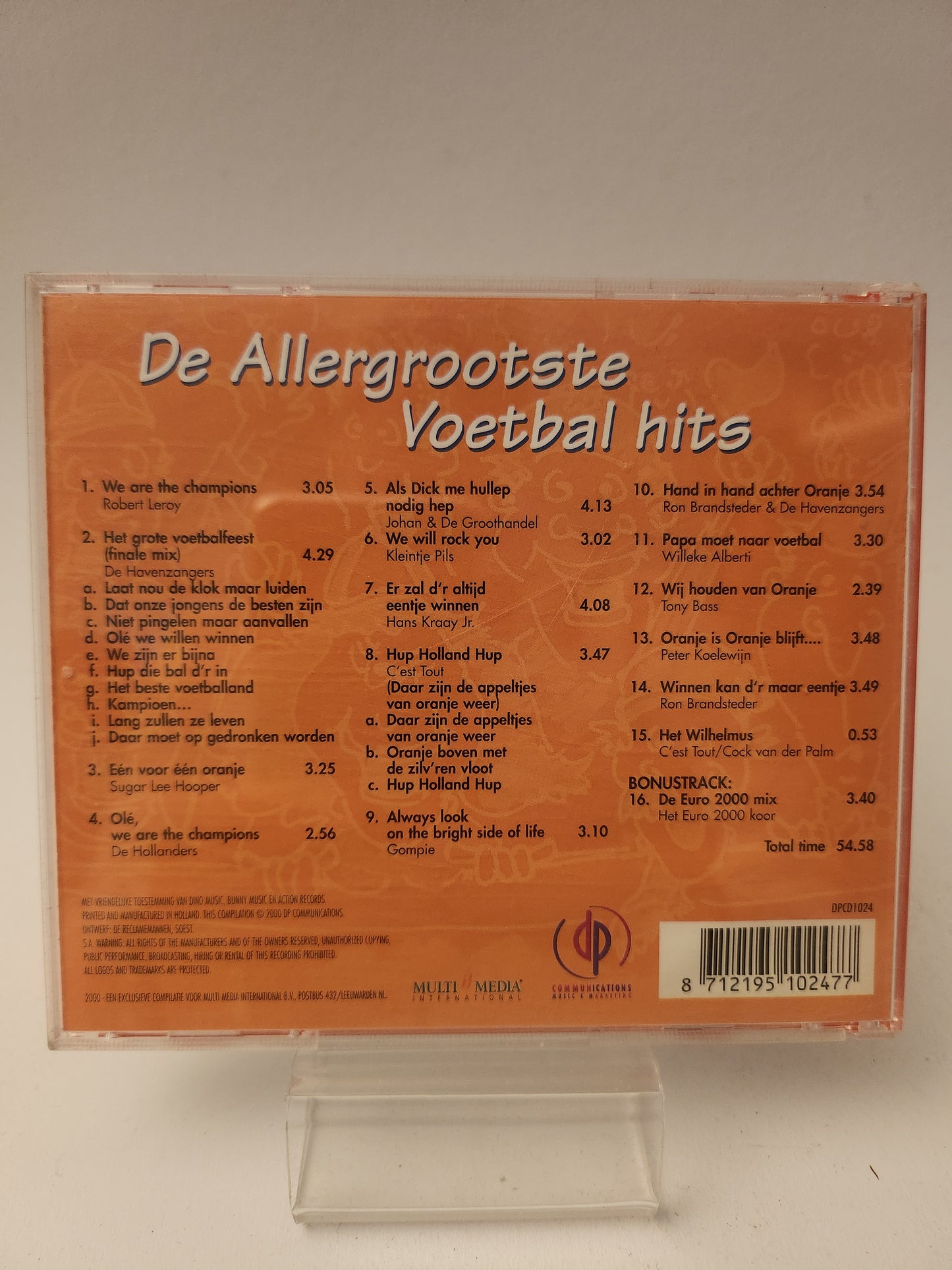 De Allergrootste Euro 2000 Hits CD