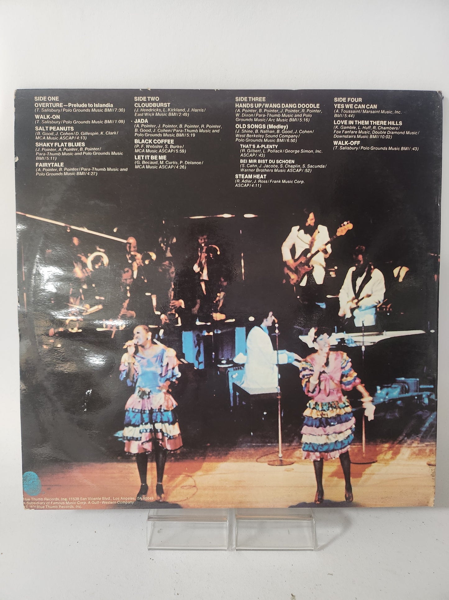 Pointer Sisters: Live at the Operahouse LP Vinyl
