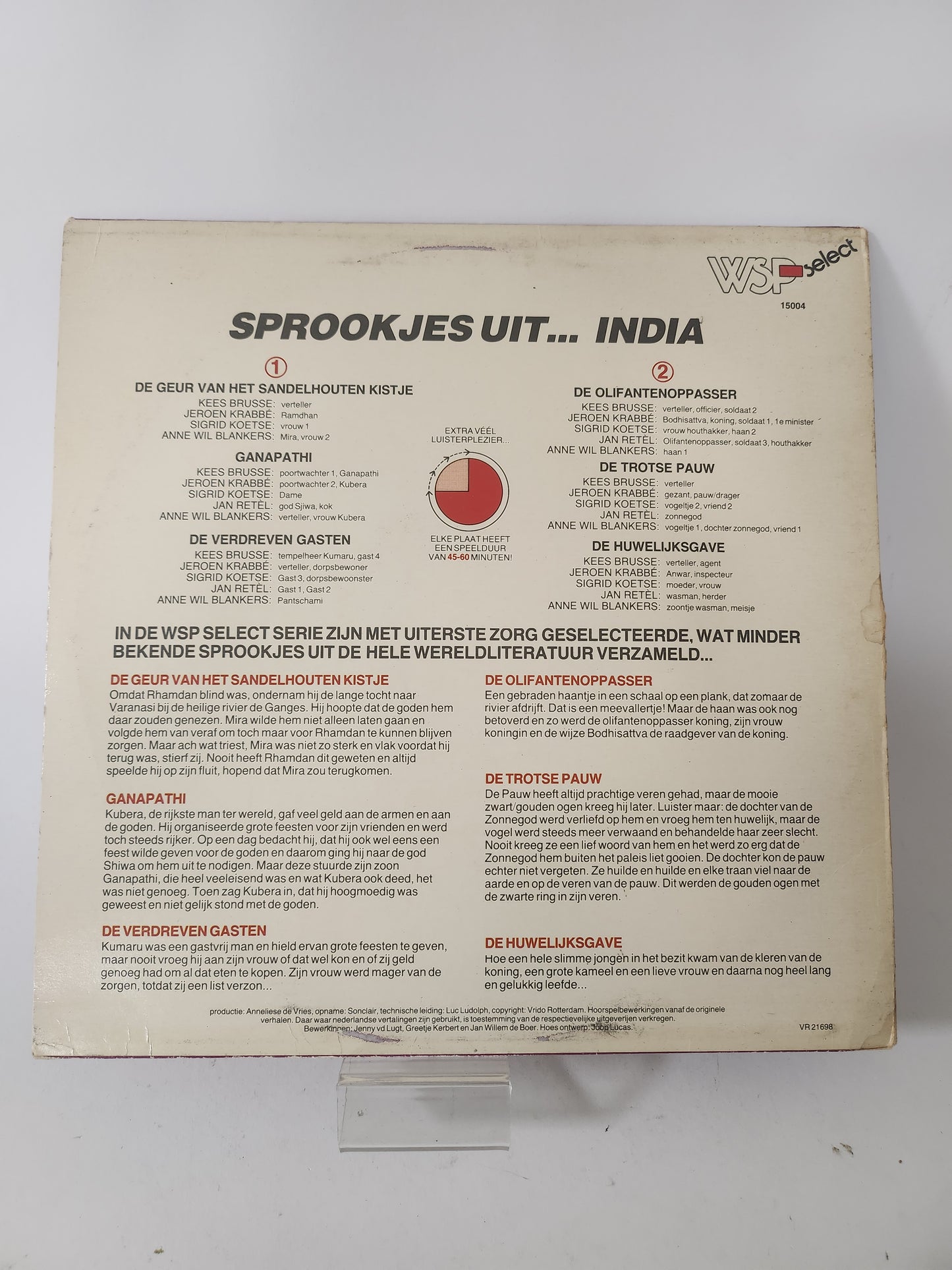Sprookjes uit India LP Vinyl