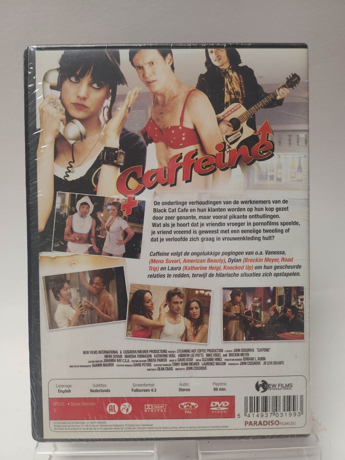 Caffeïne geseald DVD - Feniks Gameshop