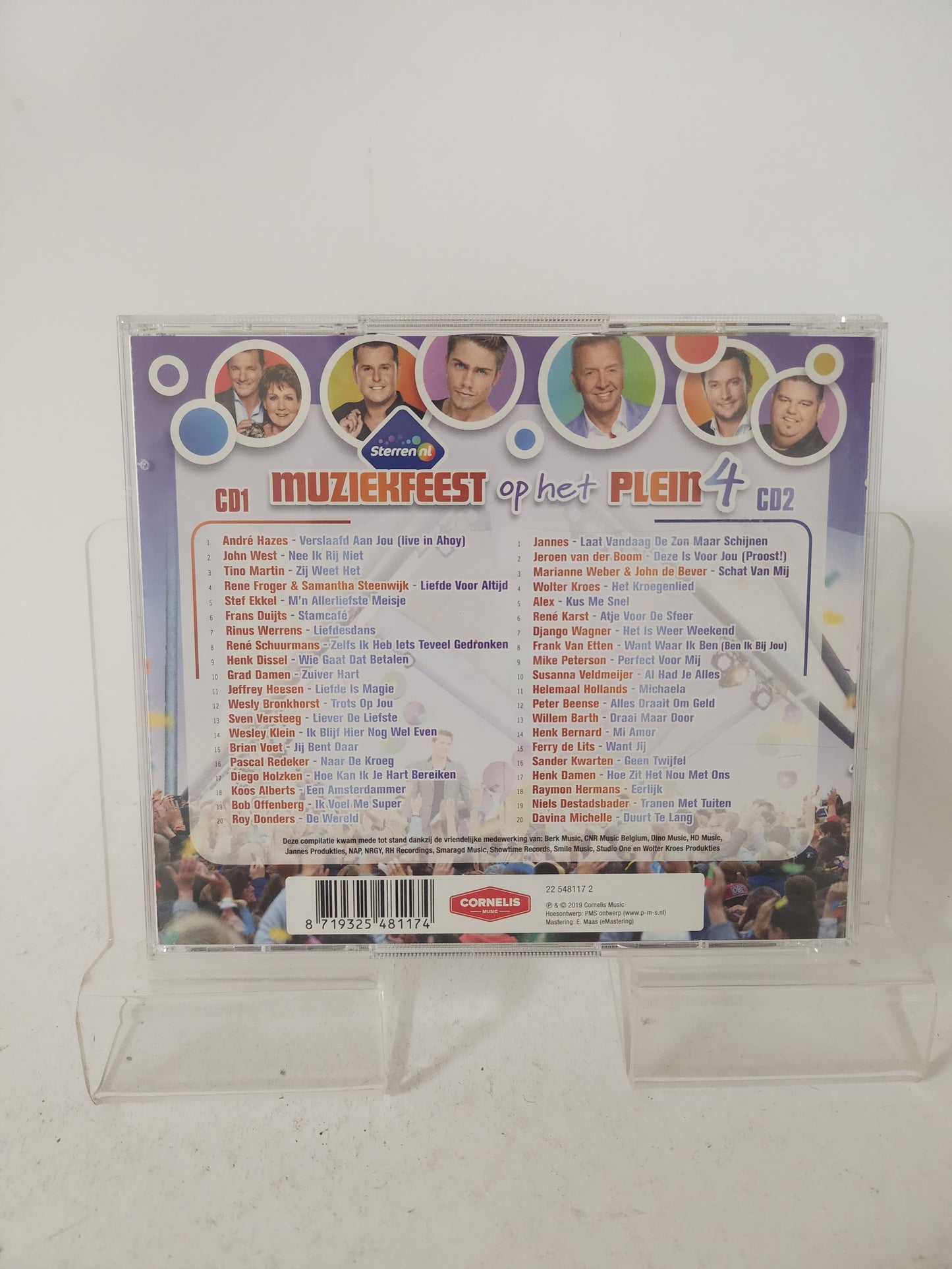 Muziekfeest op het Plein deel 4 CD