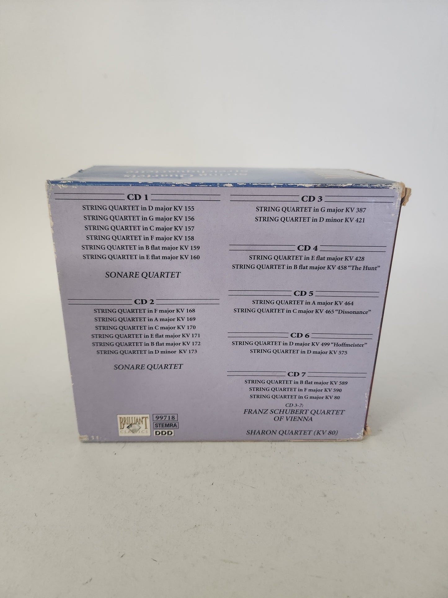 String Quartets Volume 6 CD Box