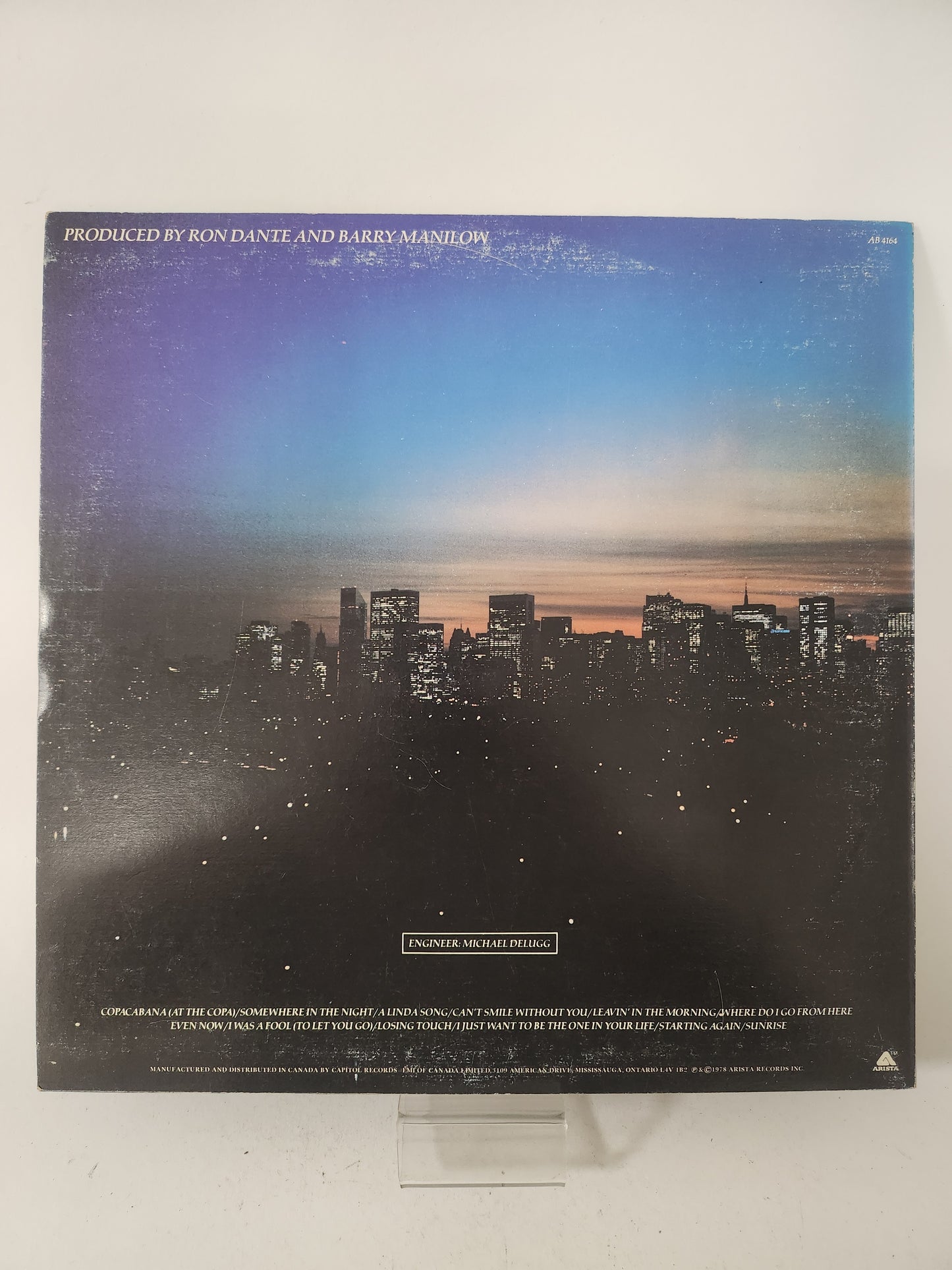 Even Now: Barry Manilow LP Vinyl