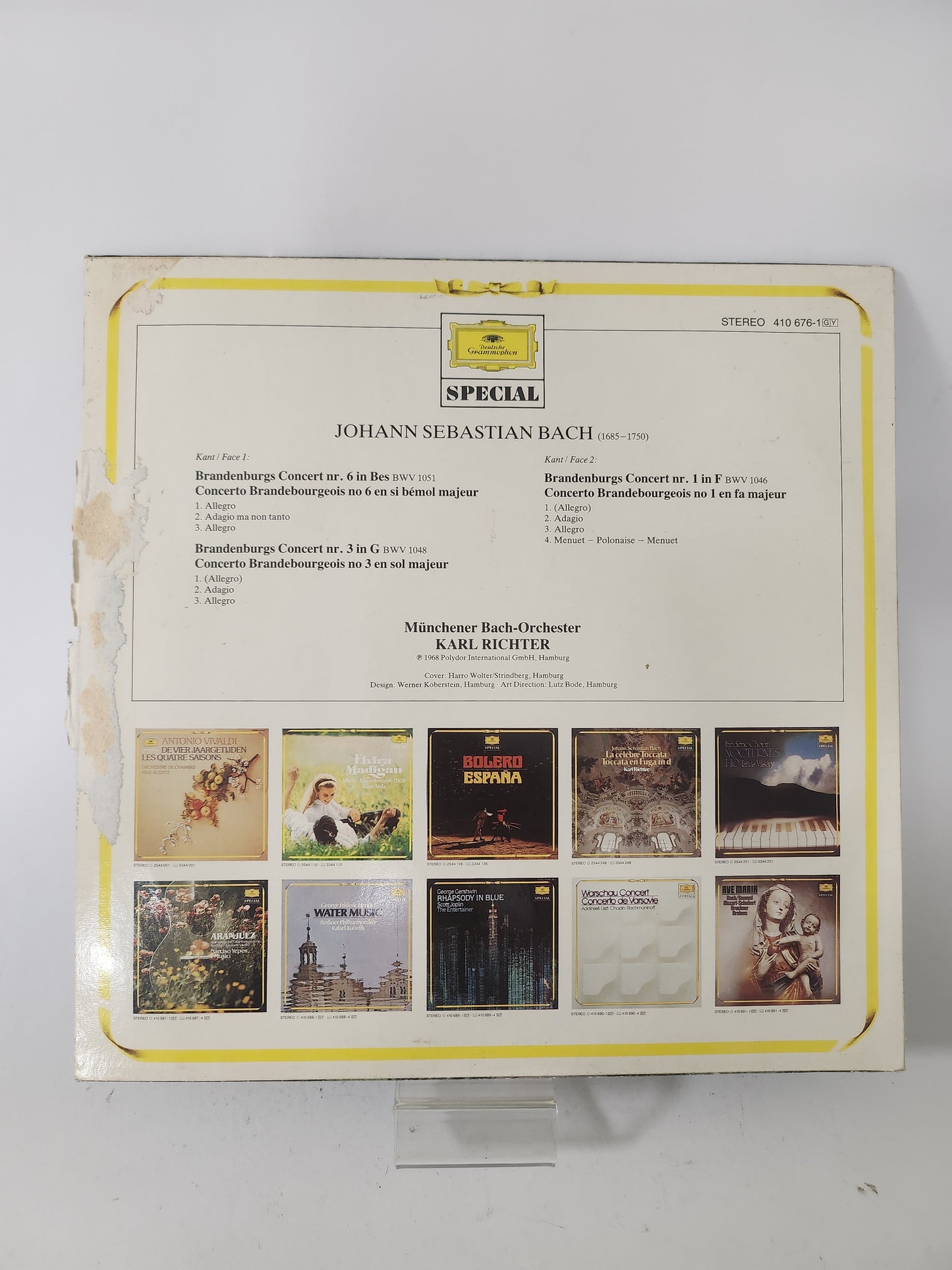 Brandenburgische Konzerte 1.3.6 LP Vinyl