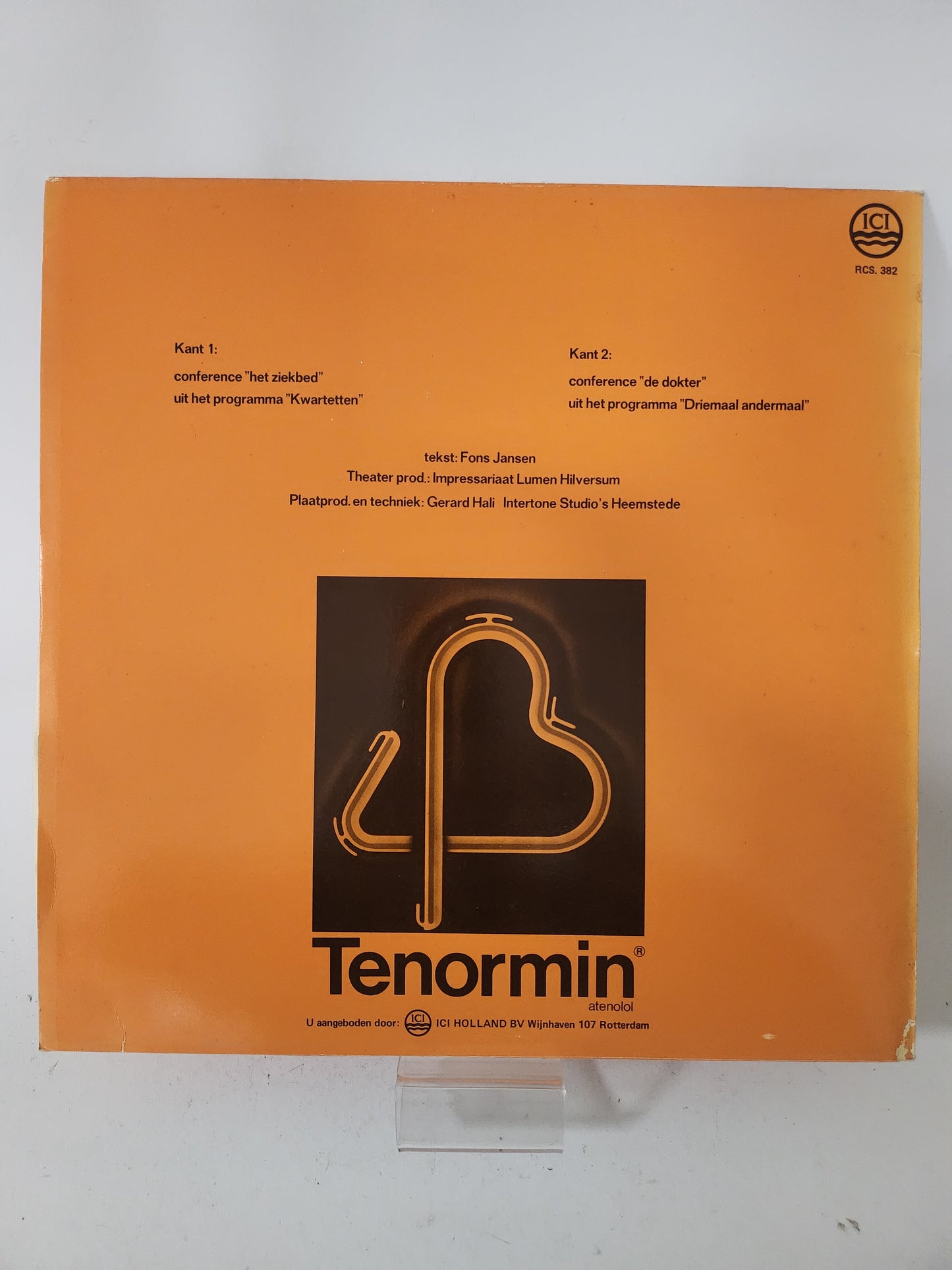 "Medische" Conferences van Fons Jansen LP Vinyl