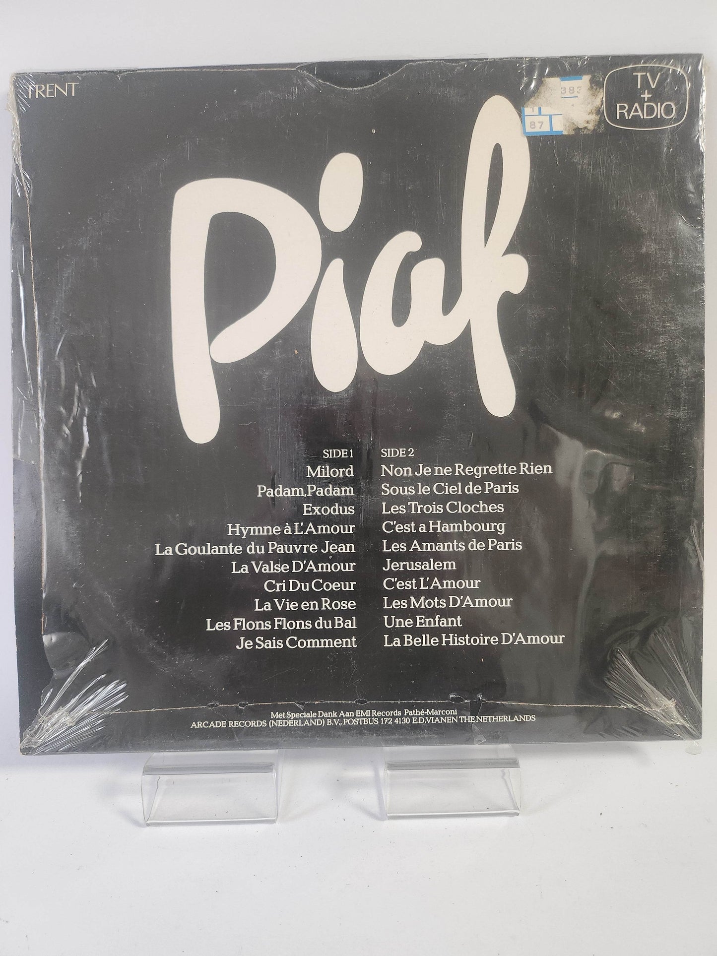 Edith Piaf: Haar 20 Grootste Successen LP Vinyl - Feniks Gameshop