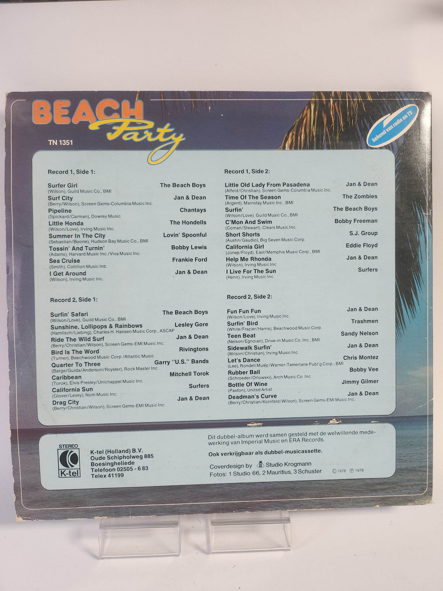 Beach Party LP Vinyl - Feniks Gameshop