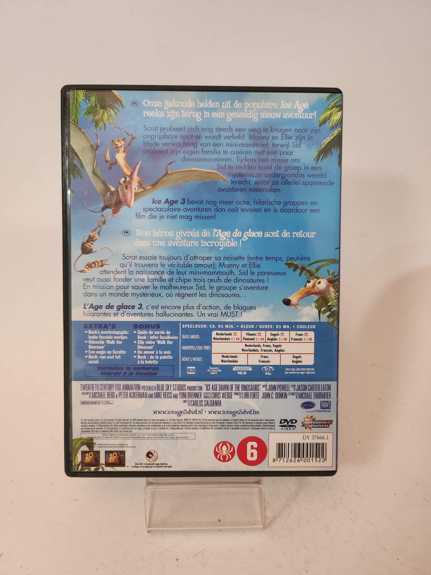 Ice Age 3: Dawn of the Dinosaurs Dvd Kids