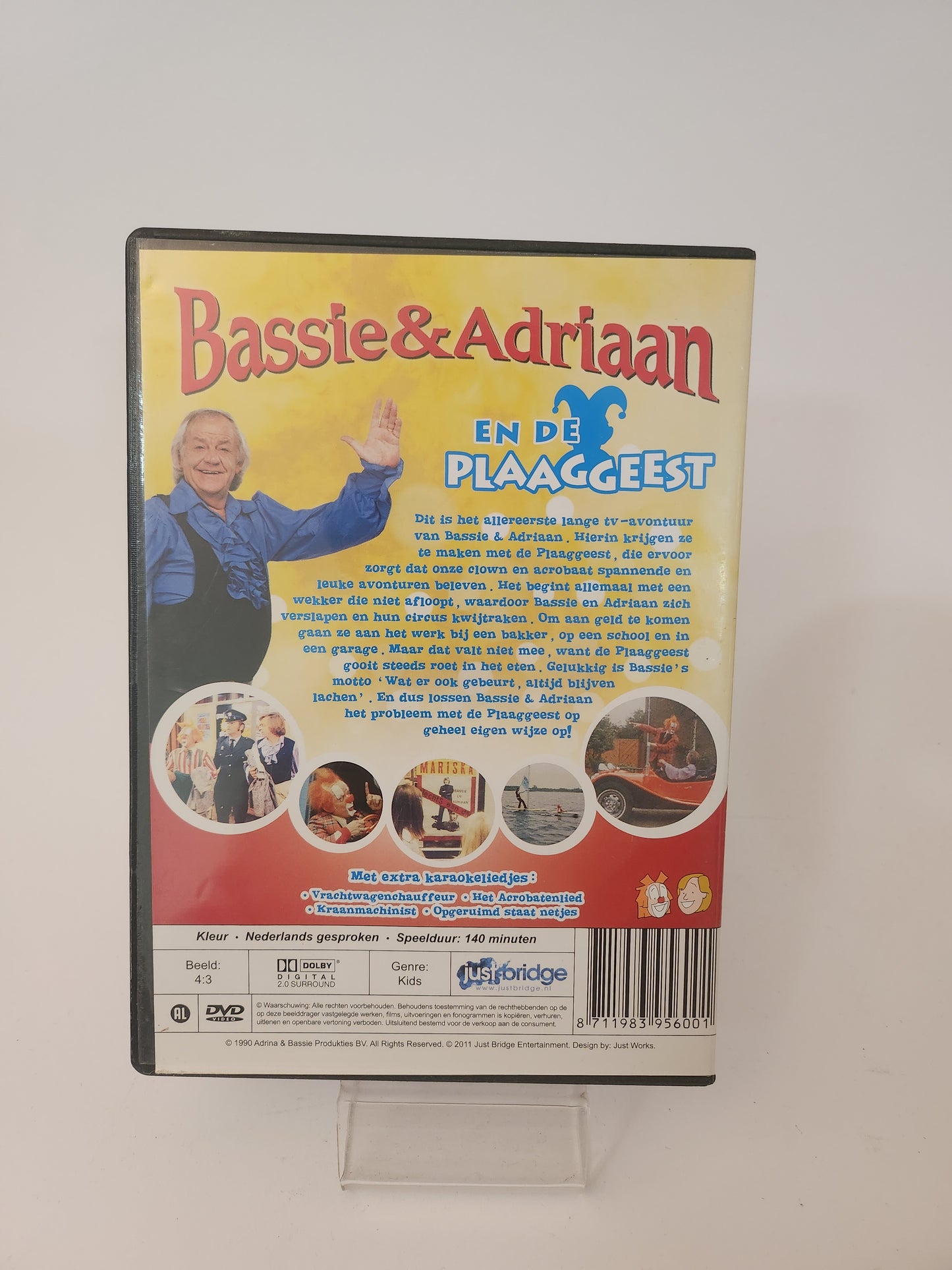 Bassie & Adriaan en de Plaaggeest Dvd Kids