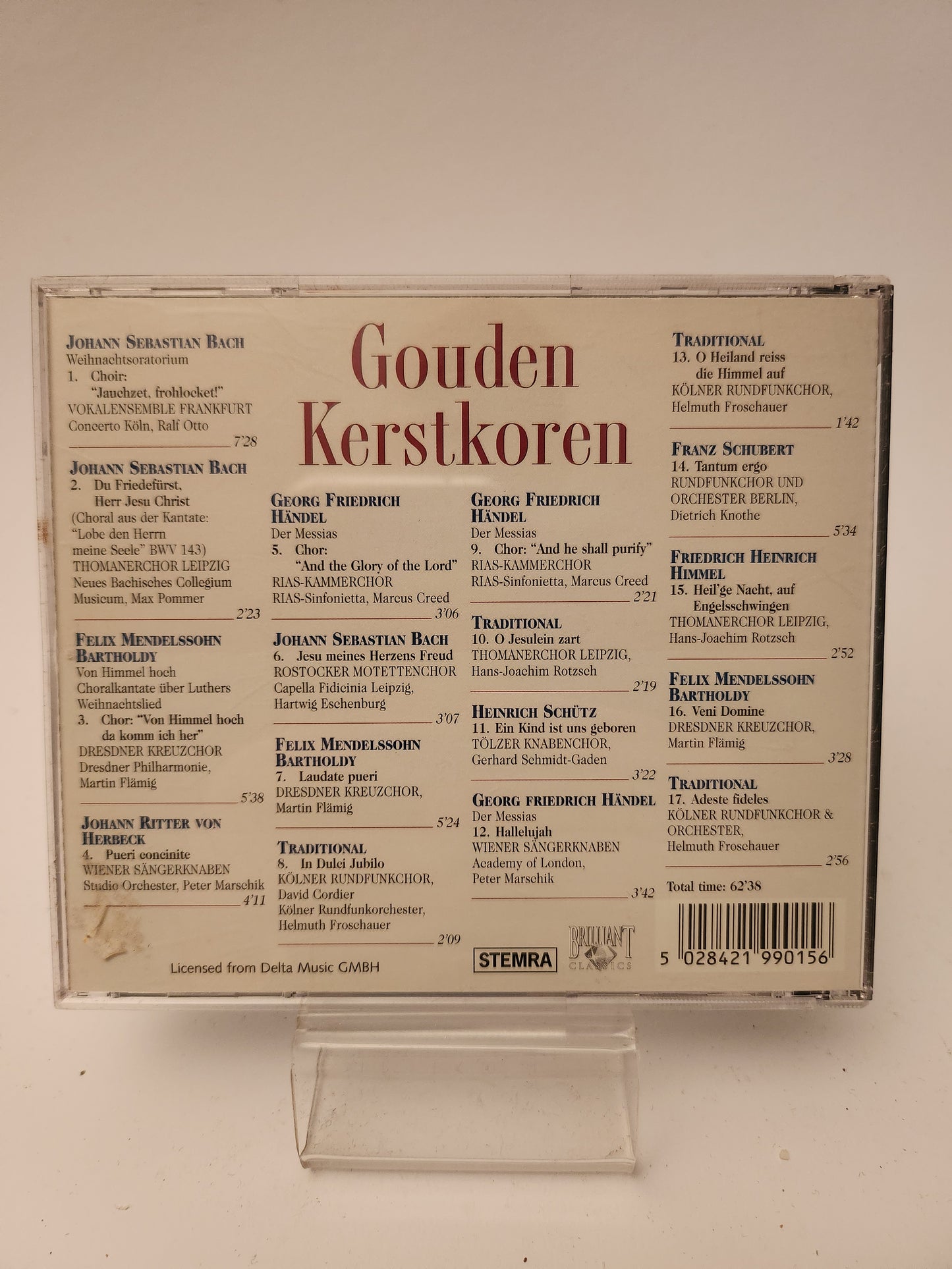 Gouden Kerstkoren CD