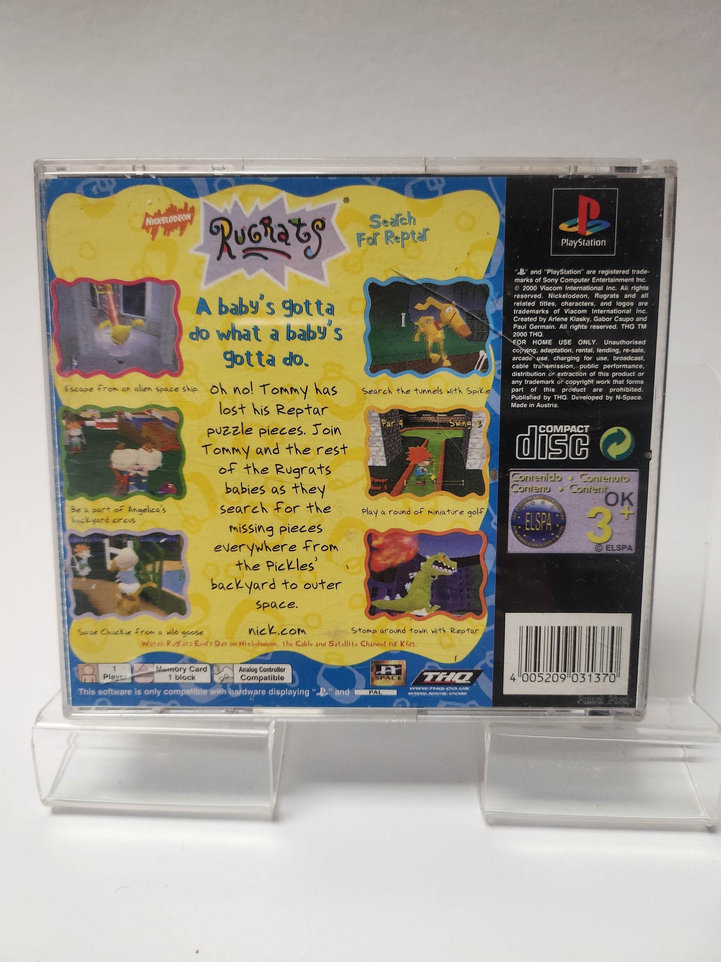 Rugrats Playstation 1 - Feniks Gameshop