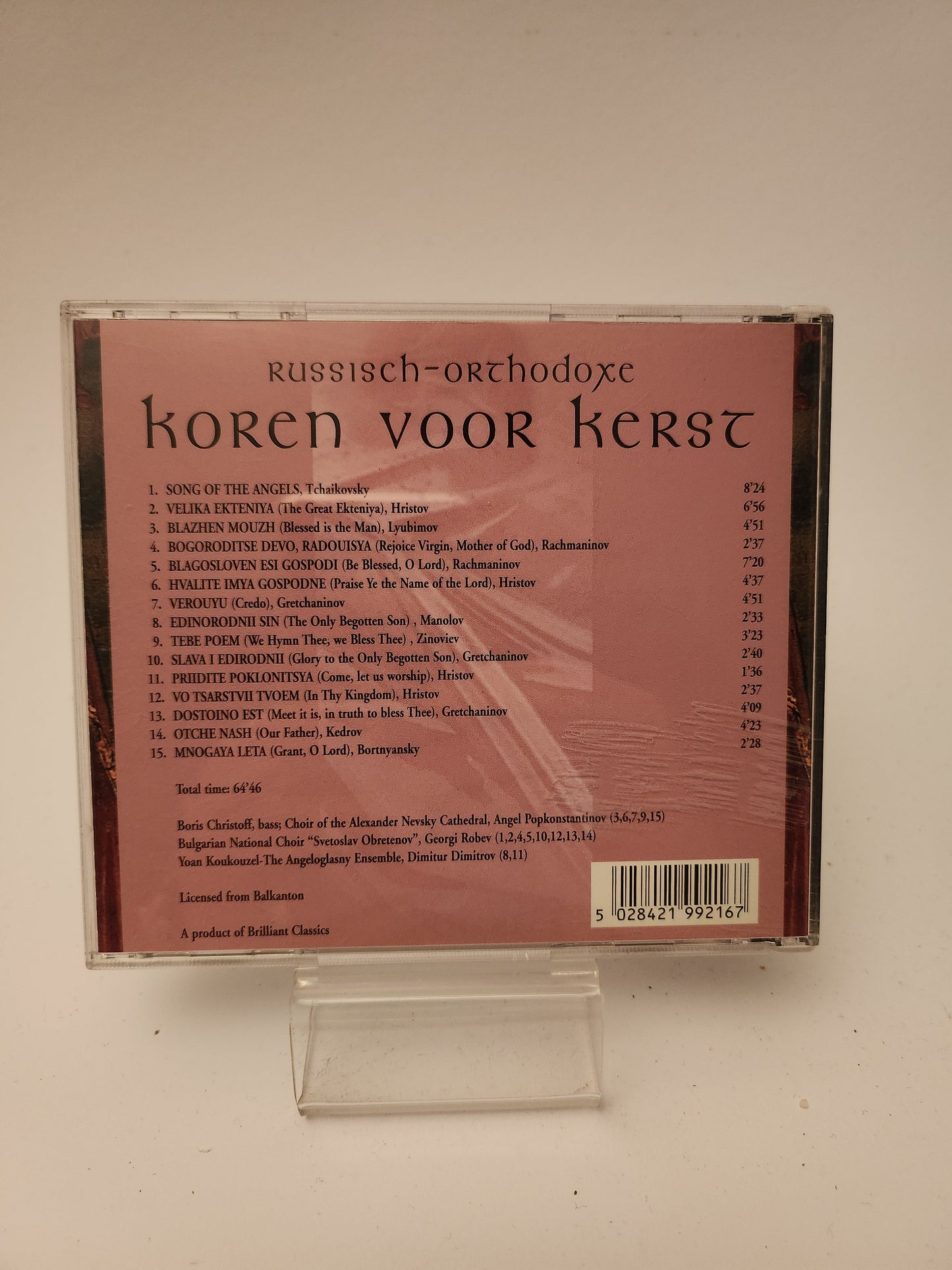Russisch-Orthodoxe Koren voor Kerst CD - Cd