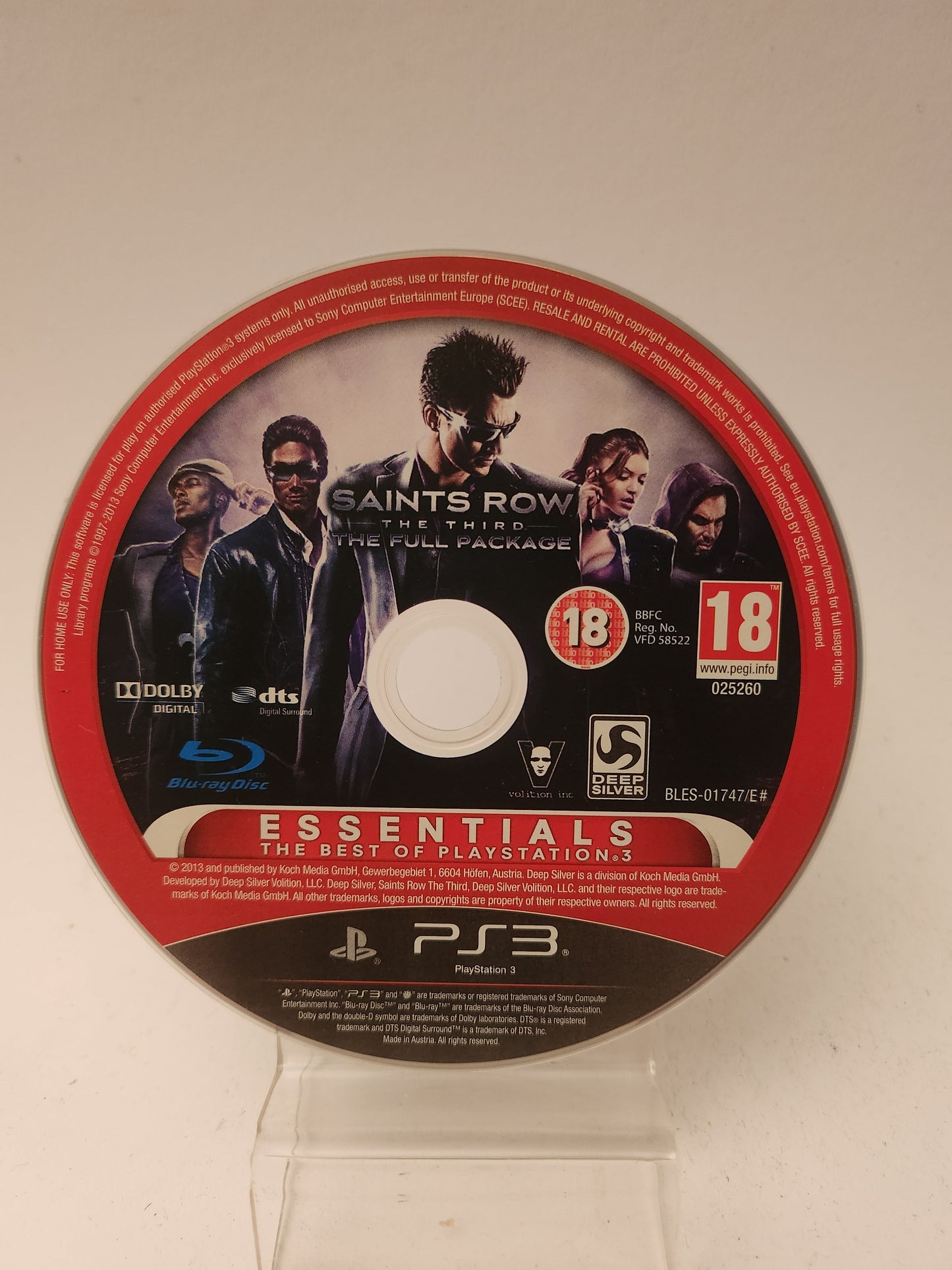 Saints Row the Third the Full Package Essentials (Disc Only) PlayStation 3 - playstation 3 Games