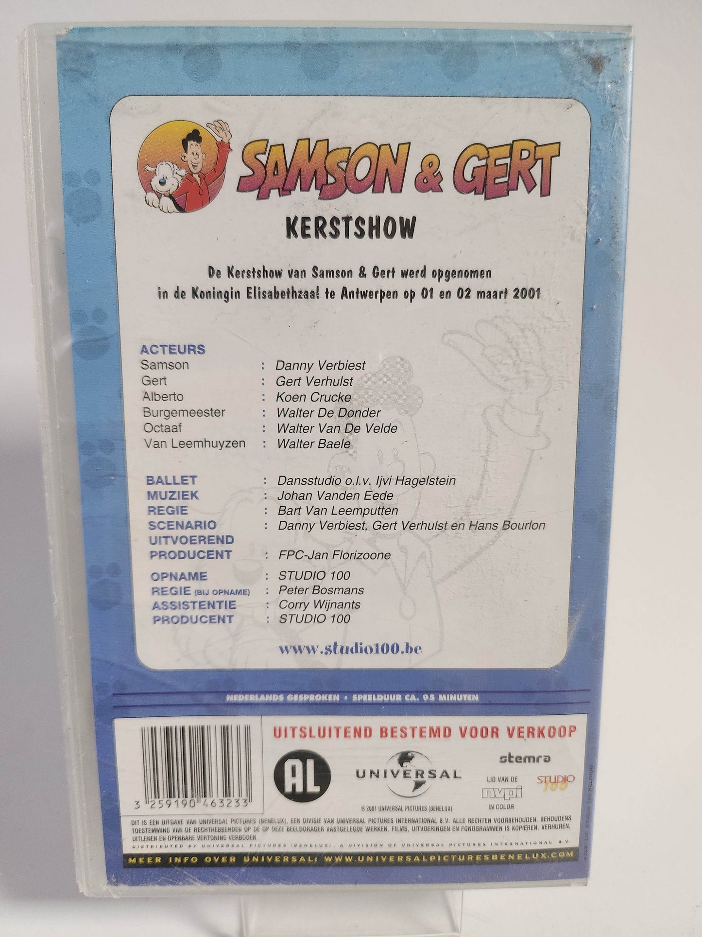 Samson & Gert Kerstshow VHS - Feniks Gameshop