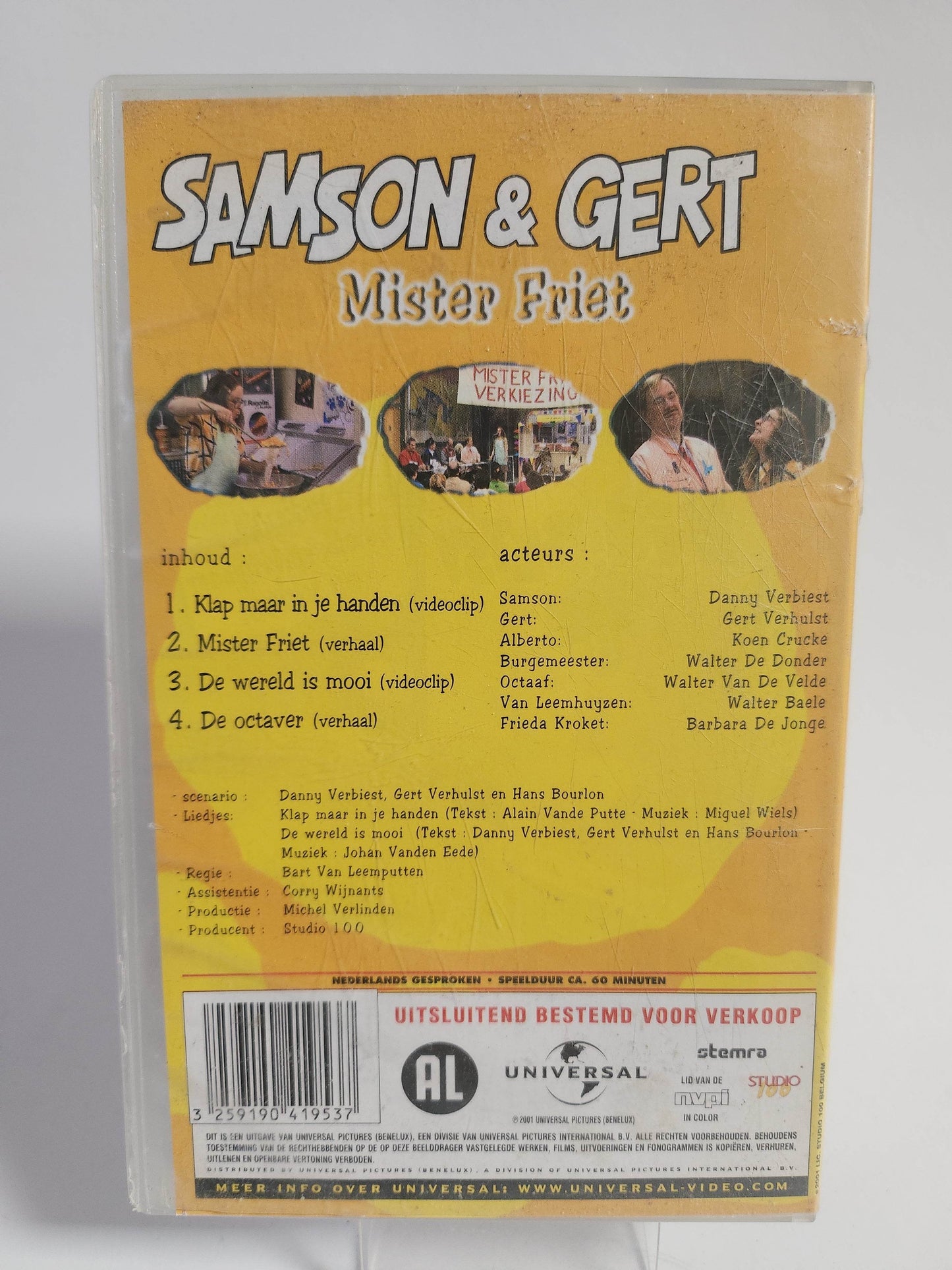 Samson & Gert Mister Friet VHS - Feniks Gameshop