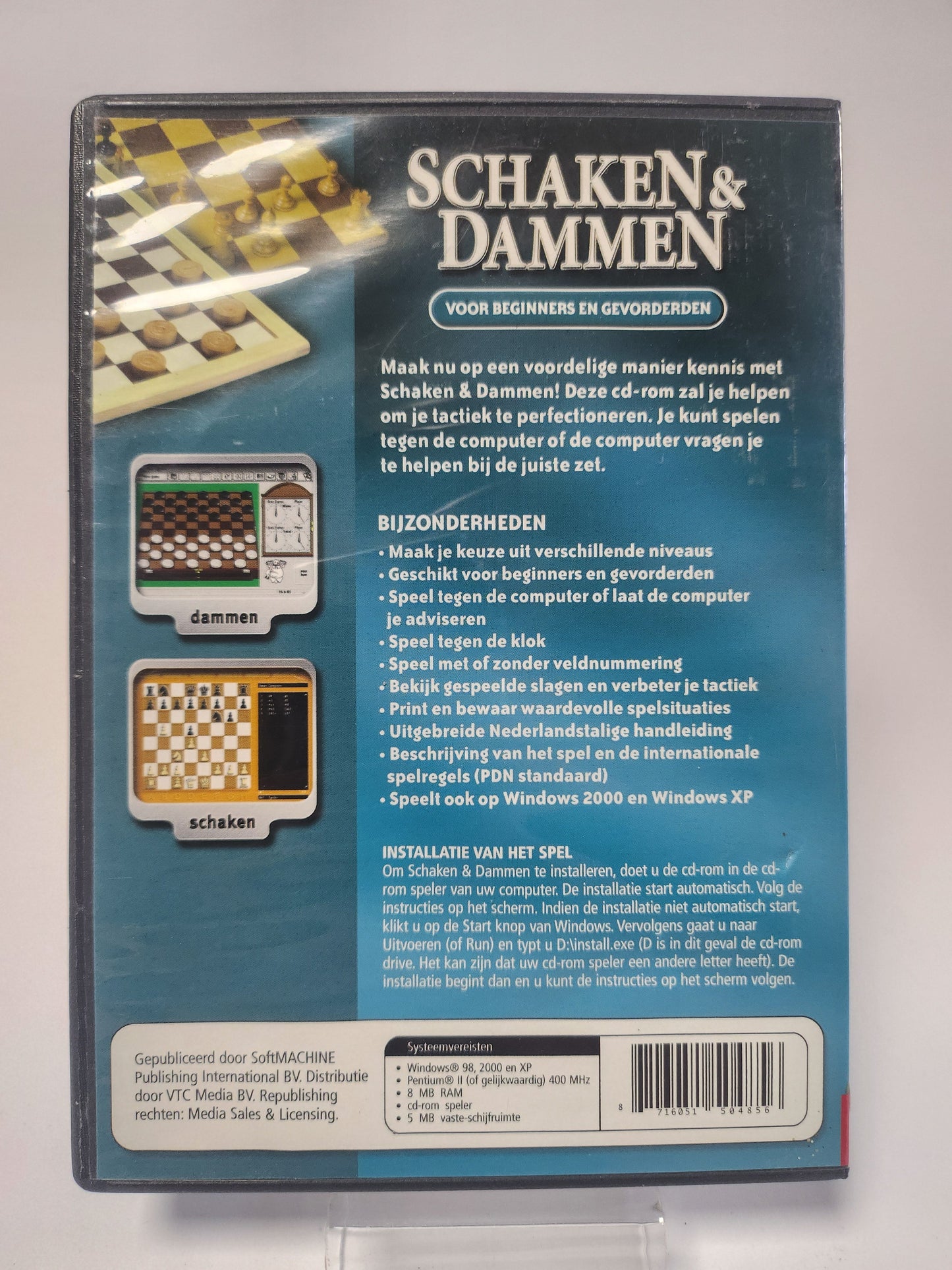 Schaken & Dammen (No Book) PC - PC Games
