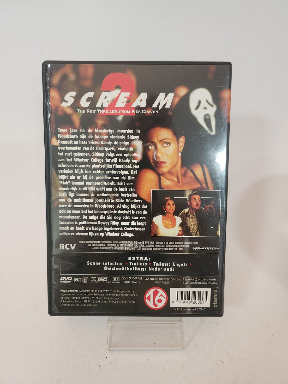 Scream 2 DVD - Dvd Volwassenen