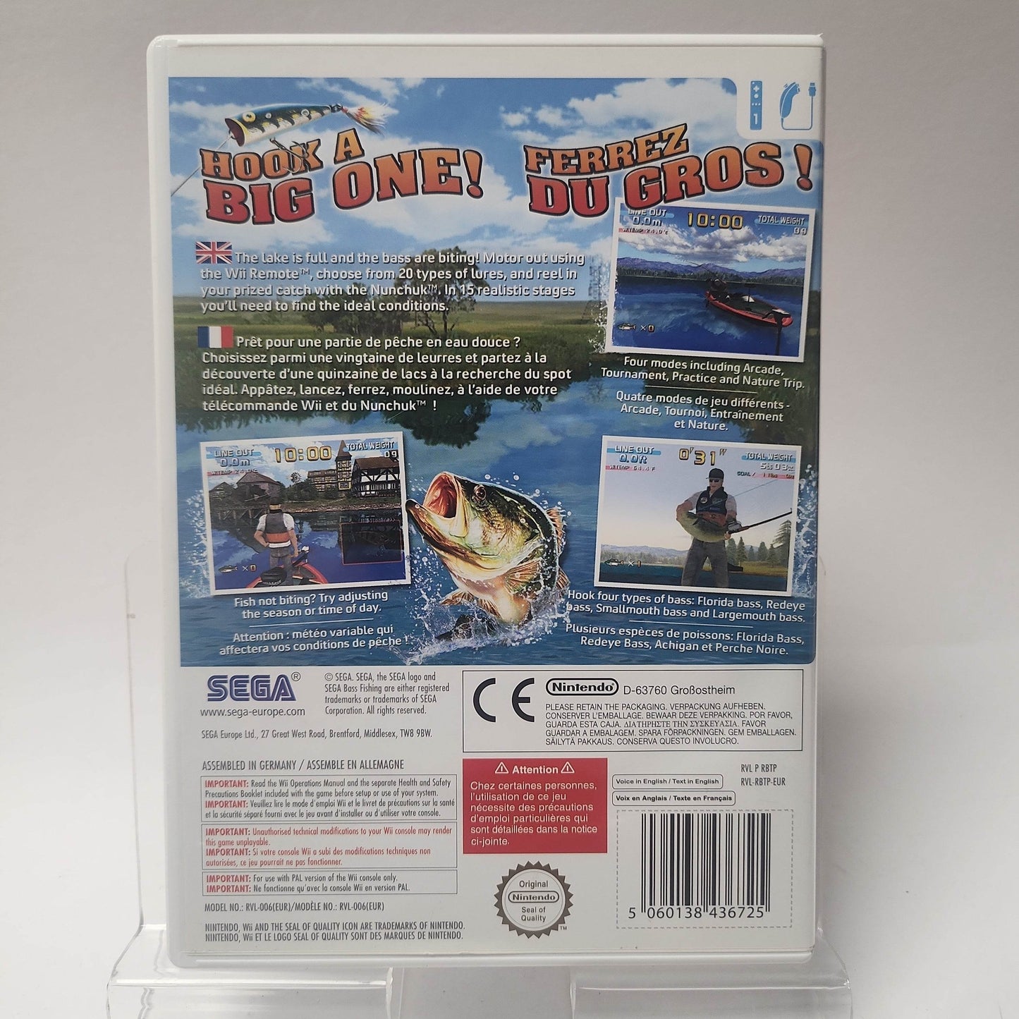 Sega Bass Fishing Nintendo Wii - Feniks Gameshop