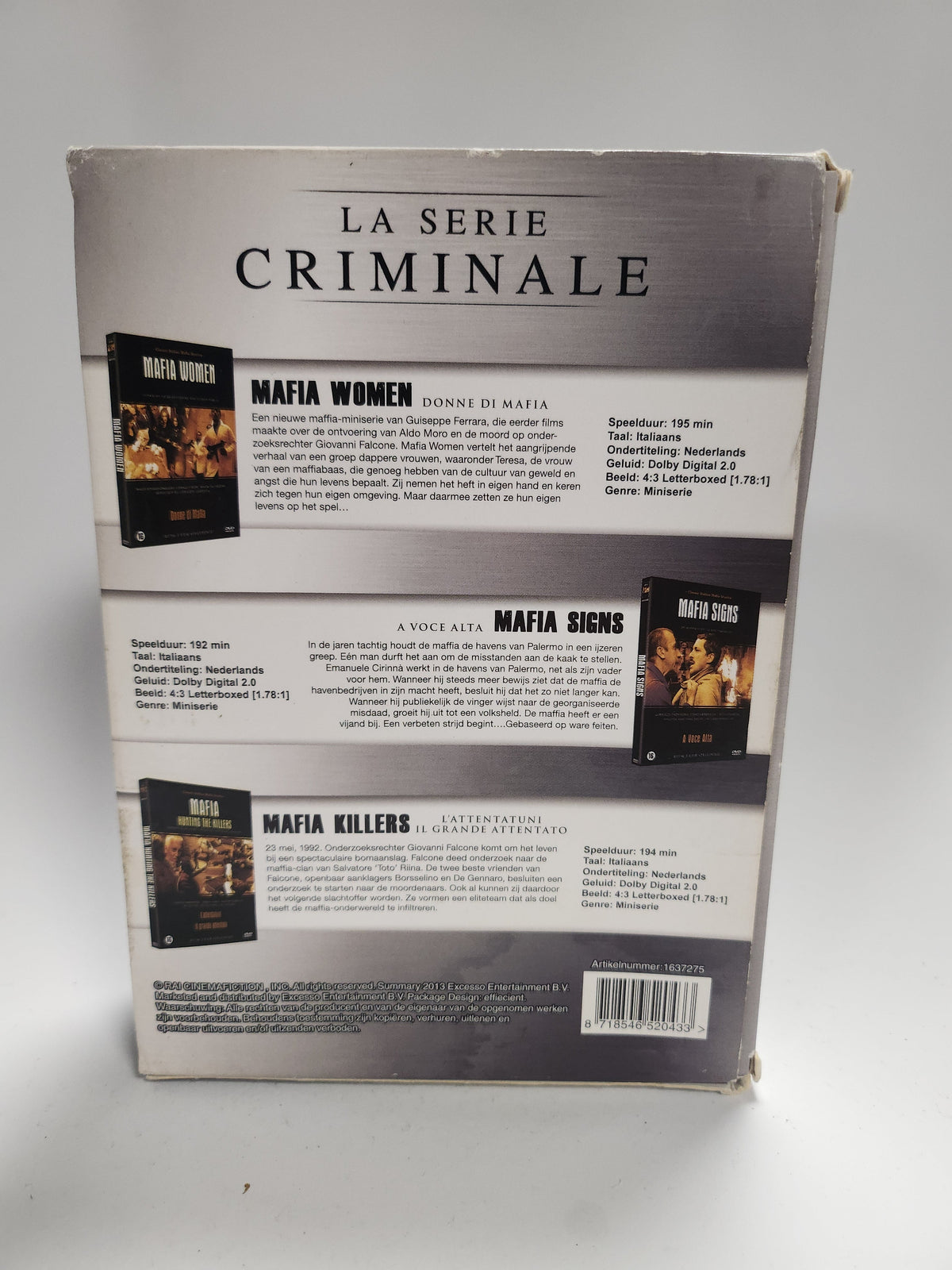 Serie Criminale Dvd Box - Dvd Volwassenen