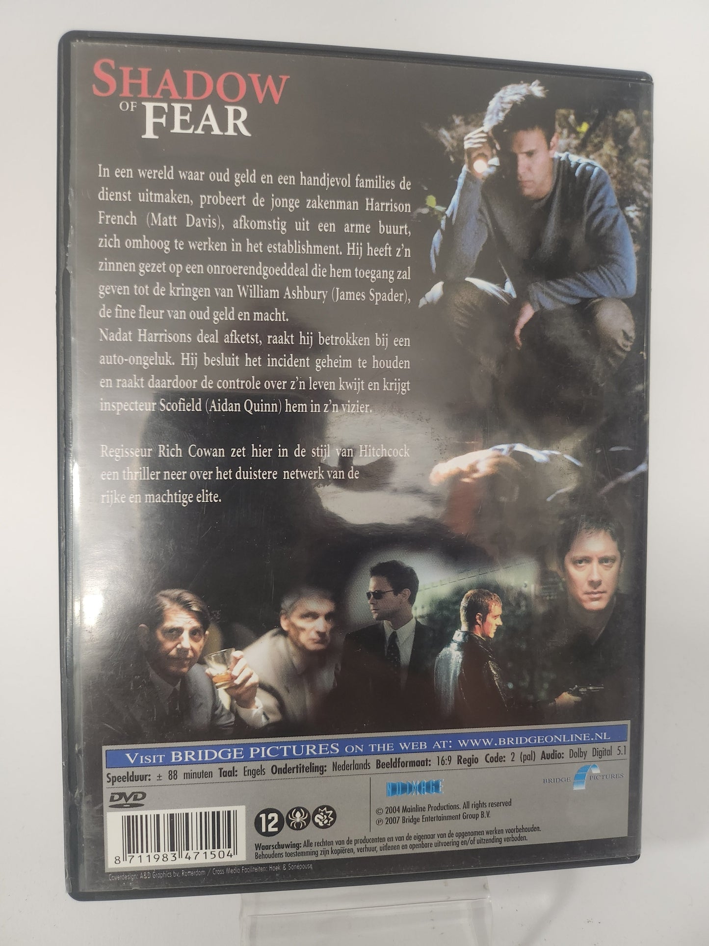 Shadow of Fear Dvd - Dvd Volwassenen