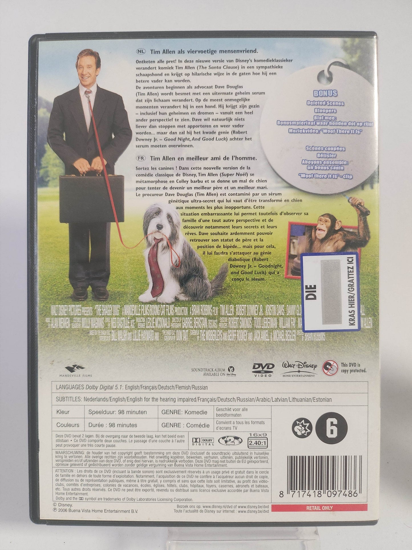 Shaggy Dog DVD - Feniks Gameshop