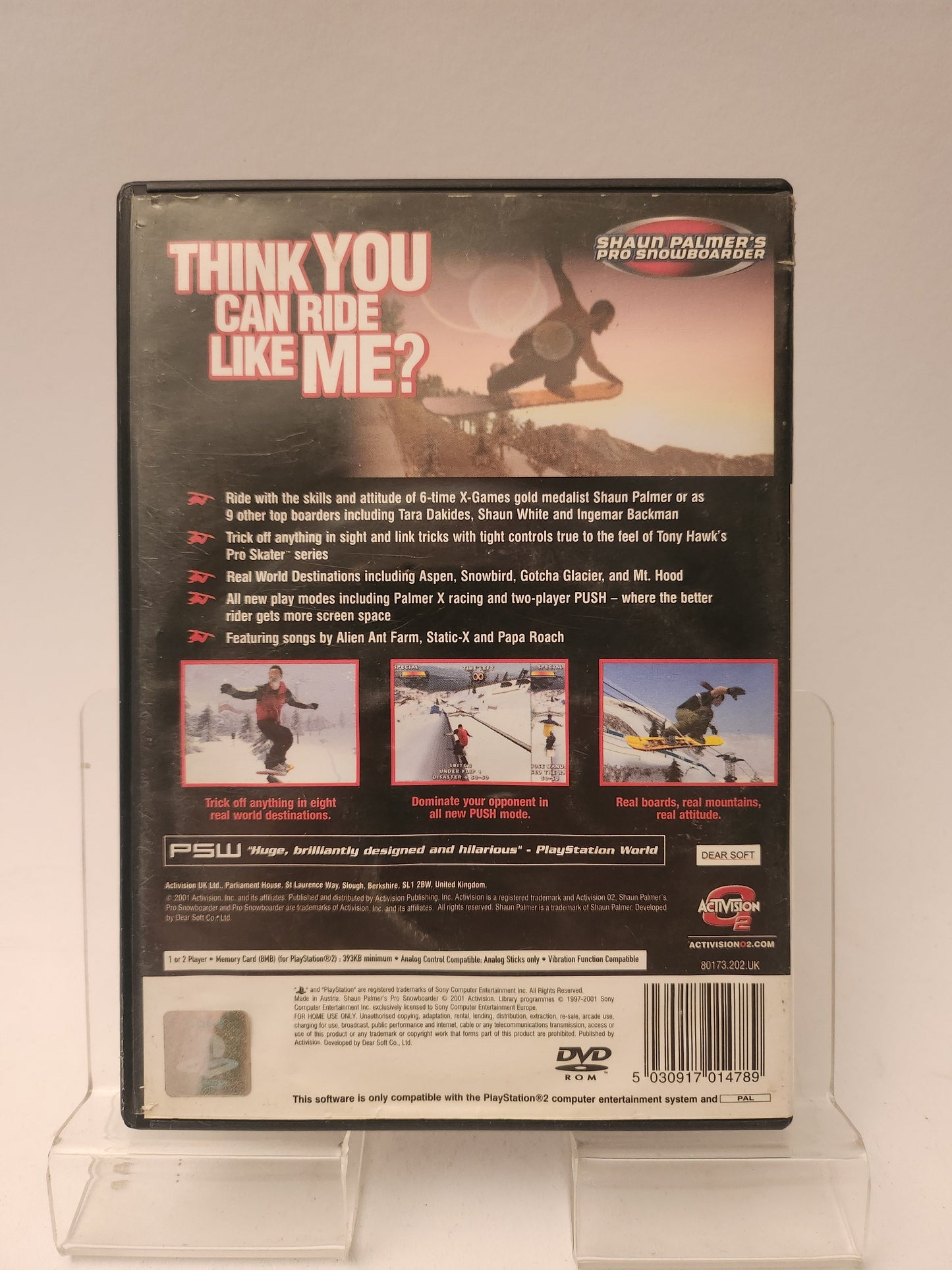 Shaun Palmer’s Pro Snowboarder Playstation 2 - Playstation 2 Games