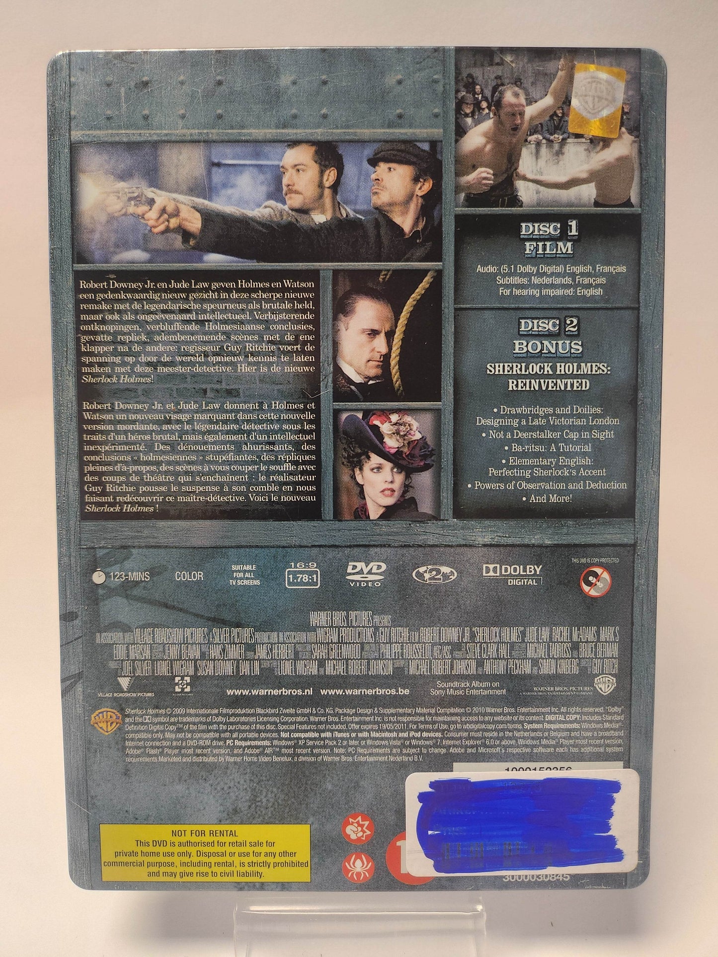 Sherlock Holmes Steelcase DVD - Feniks Gameshop