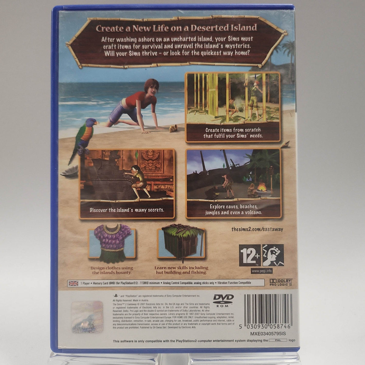 Sims 2 Castaway Playstation 2 - Feniks Gameshop