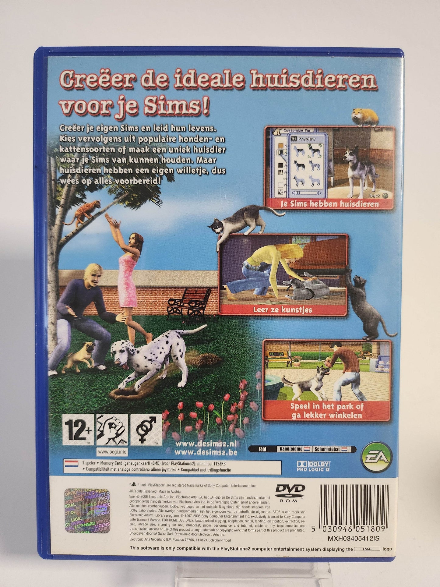 Sims 2 Huisdieren (No Book) PlayStation 2 - Feniks Gameshop